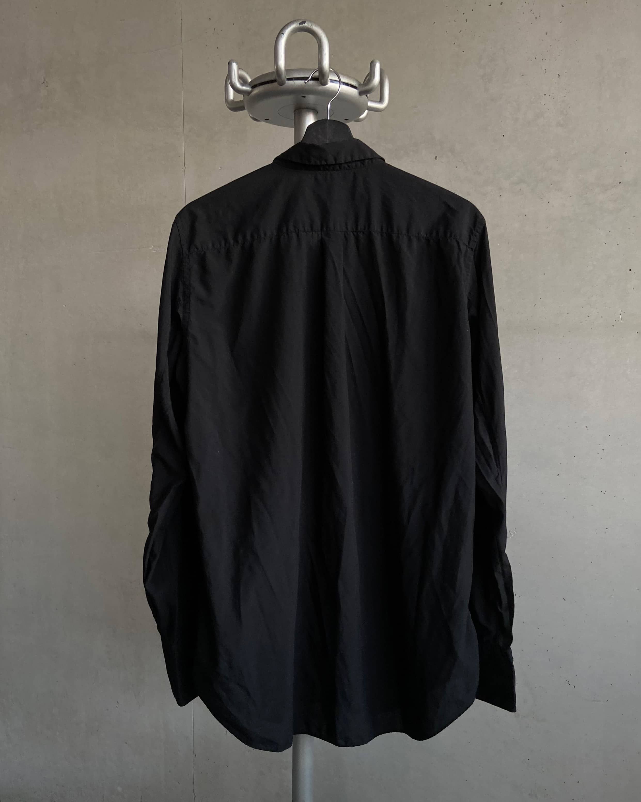 Comme des Garcons Comme des Garçons Black Polyester Button Up Size US XL / EU 56 / 4 - 6 Thumbnail