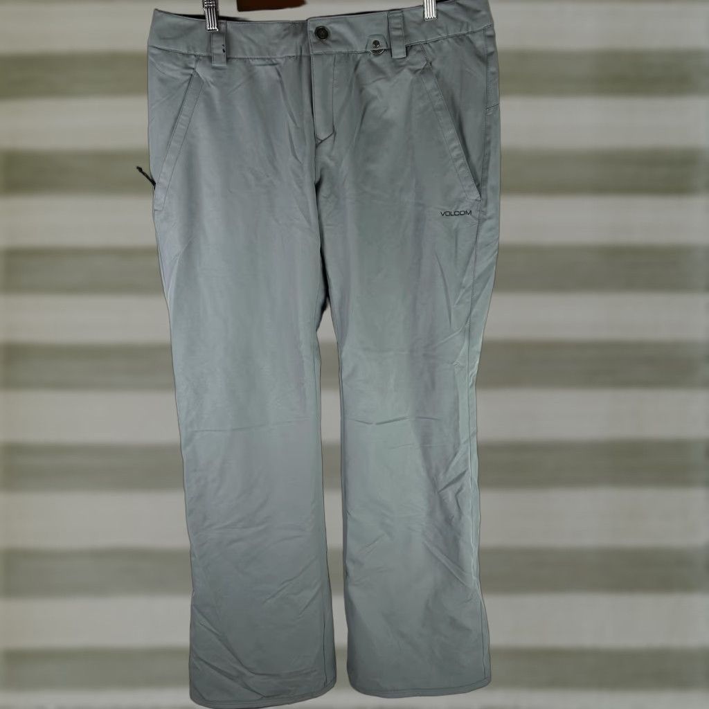 Volcom Volcom Snow Pants Mens XL Gray Insulated Waterproof Ski Twill Lined 10K/10K Size US 36 / EU 52 - 1 Thumbnail