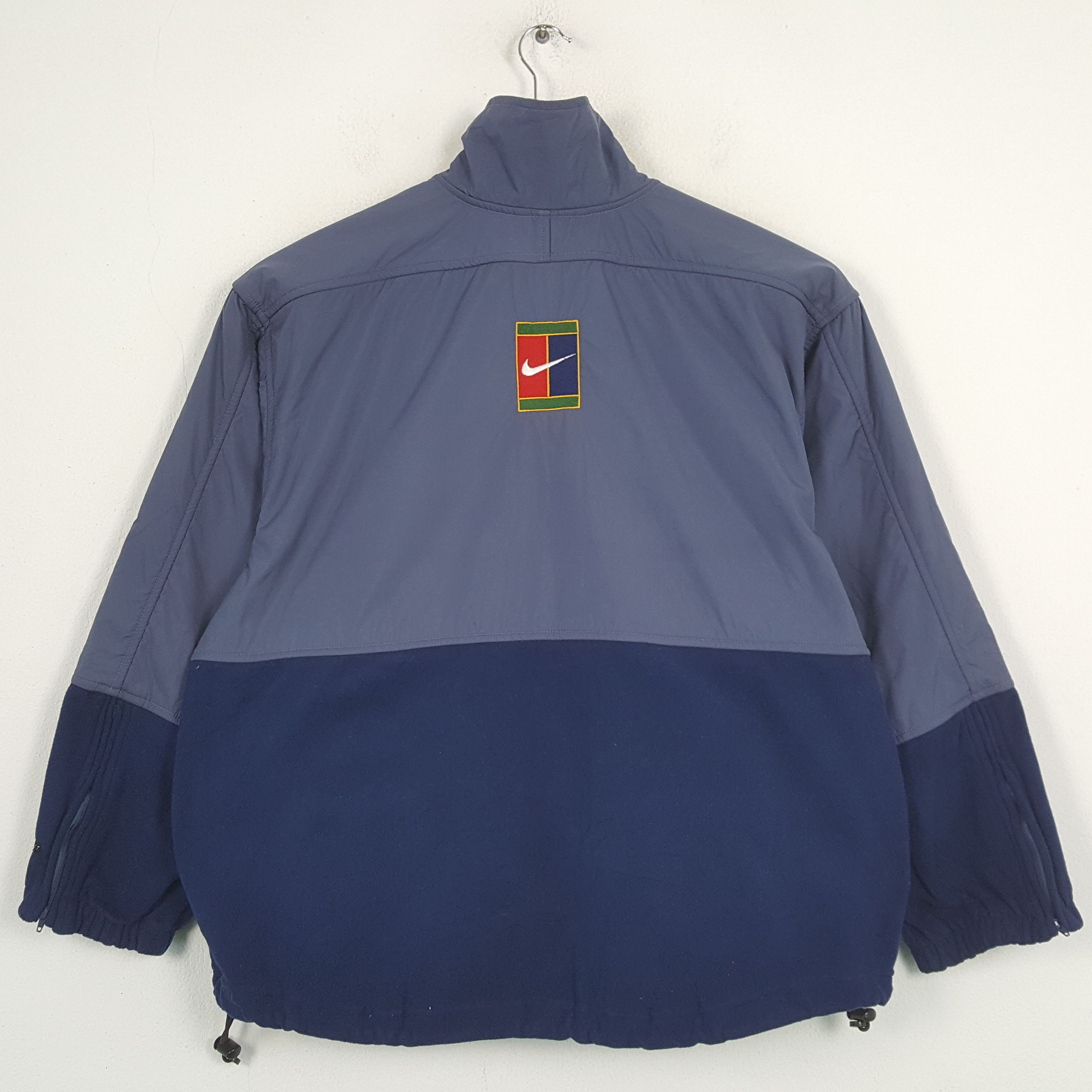 Nike × Vintage Vintage NIKE Court Tennis Sportswear Jacket C287N33 Size US XL / EU 56 / 4 - 3 Thumbnail