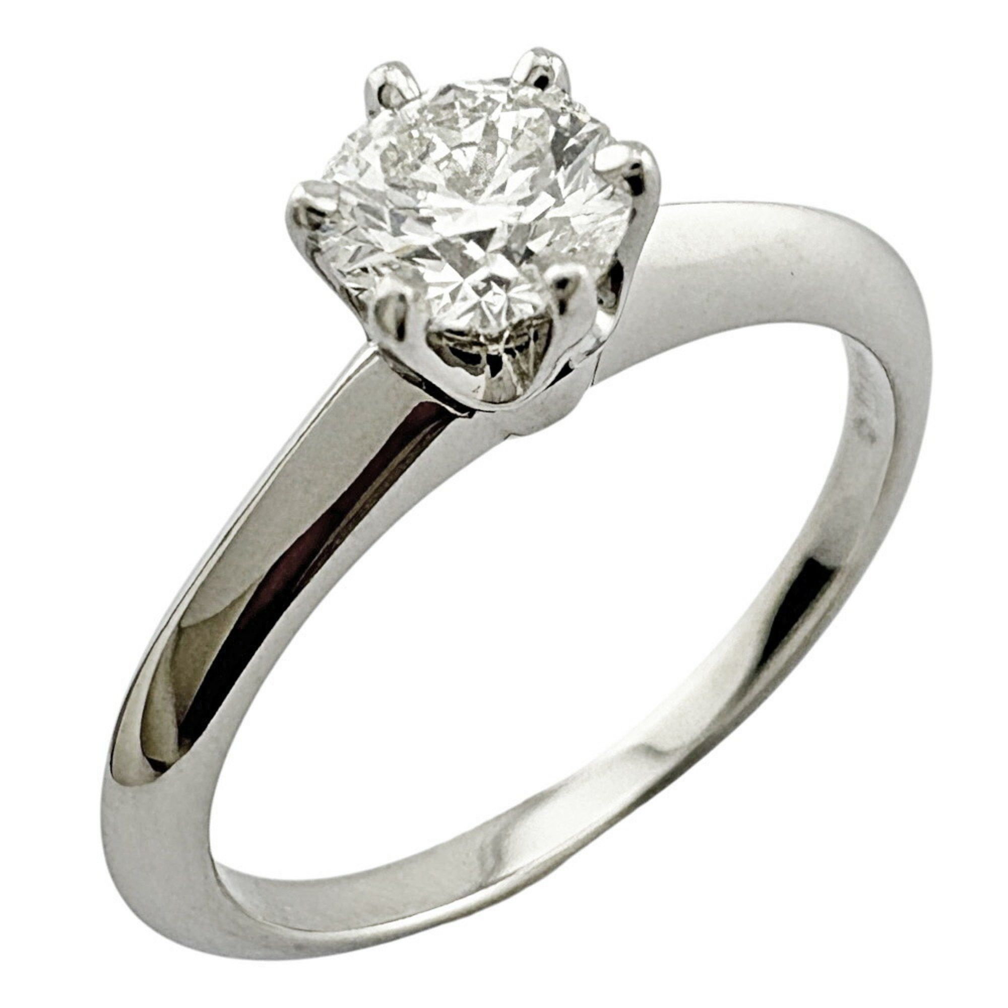 Tiffany Women's Rings Tiffany Solitaire Ring, Size Pt950