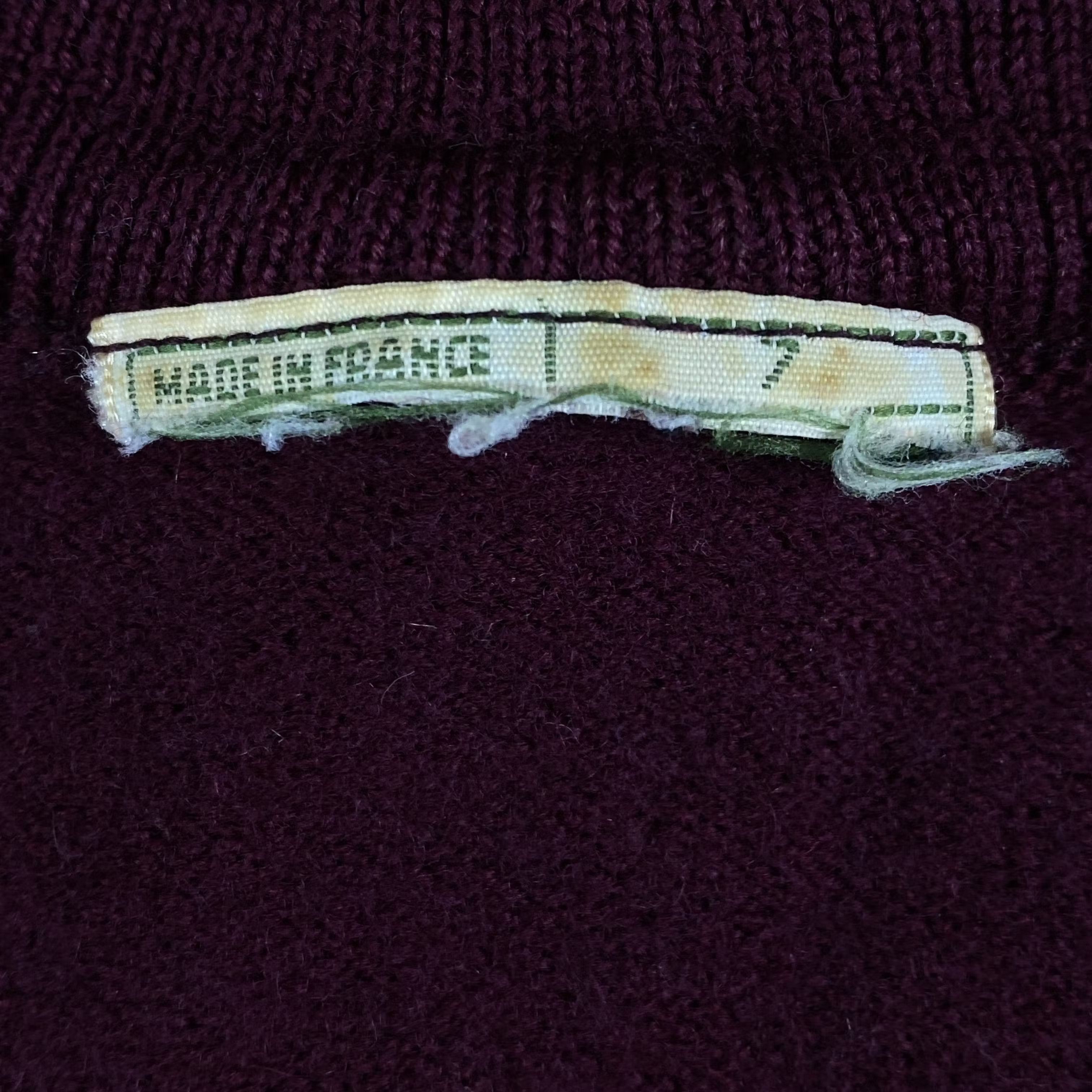 Lacoste × Vintage Mens Lacoste Vintage Sweater Size 7 Size US XL / EU 56 / 4 - 5 Thumbnail
