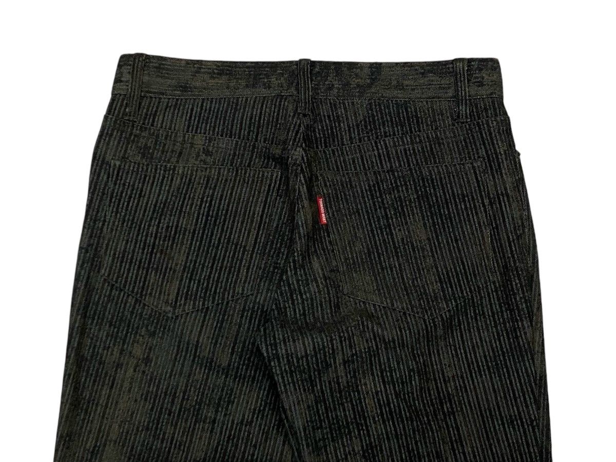 Tornado Mart 💃Tornado Mart Flare Embossed Stripes Jeans Size US 28 / EU 44 - 5 Thumbnail