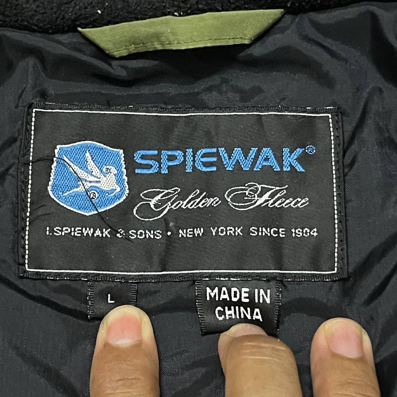 I. Spiewak And Sons Vintage Spiewak Golden Fleece Hooded Coat Jacket Size US L / EU 52-54 / 3 - 14 Thumbnail