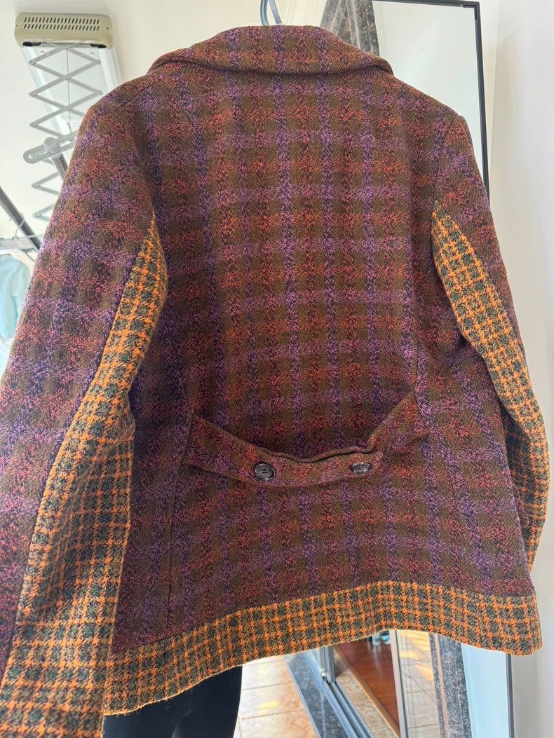 Comme des Garcons Comme Des Garcons Plaid woolen coat Size M / US 6-8 / IT 42-44 - 7 Thumbnail