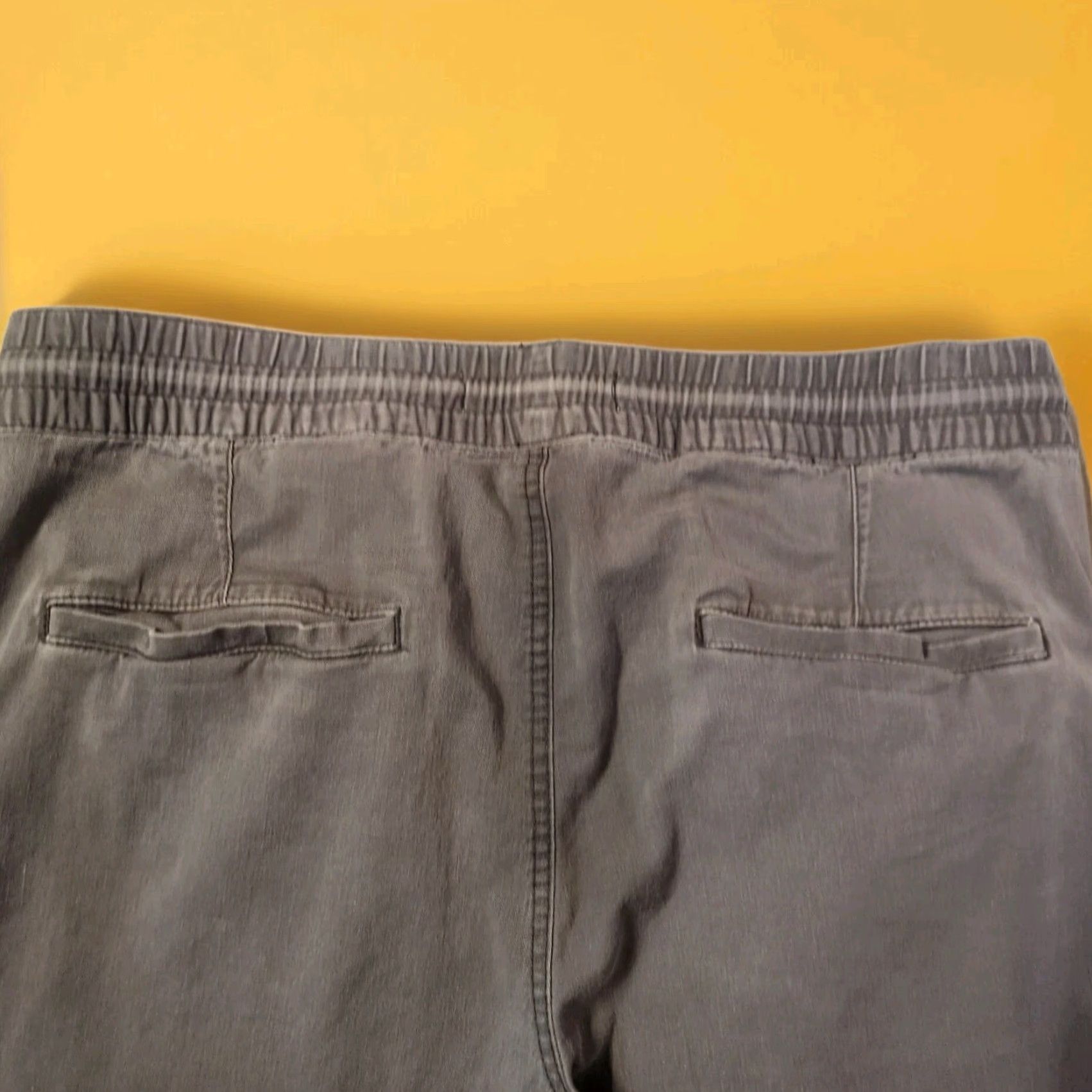 H&M VINTAGE L.O.G.G. Pants Men Medium M Drawstring Slim Fit Cuffed Taper Gray Size US 33 - 3 Thumbnail