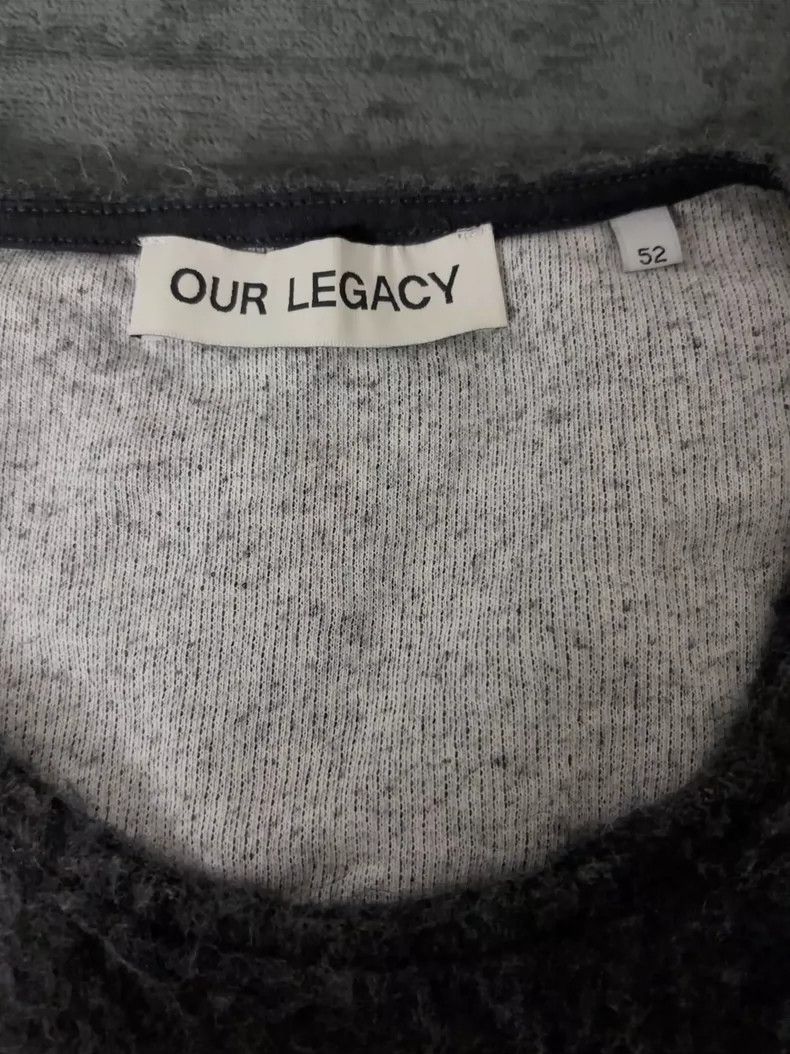 Our Legacy Our Legacy size52 A horsehair sweater with thin hair Size US L / EU 52-54 / 3 - 2 Thumbnail