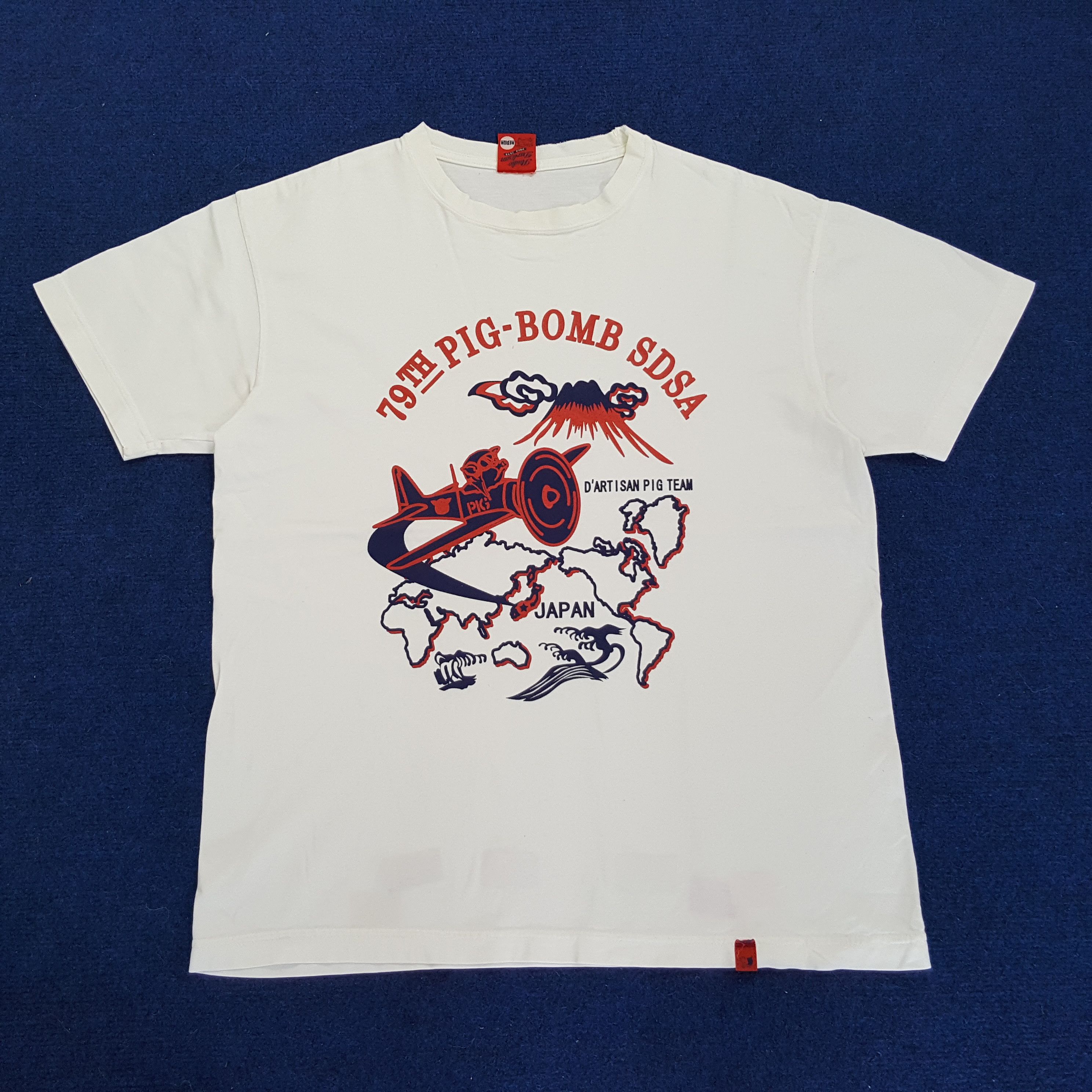 Japanese Brand × Studio D'Artisan × Vintage Vintage Studio D'Artisan Pig Team Japanese Brand T-shirts Size US M / EU 48-50 / 2 - 1 Thumbnail