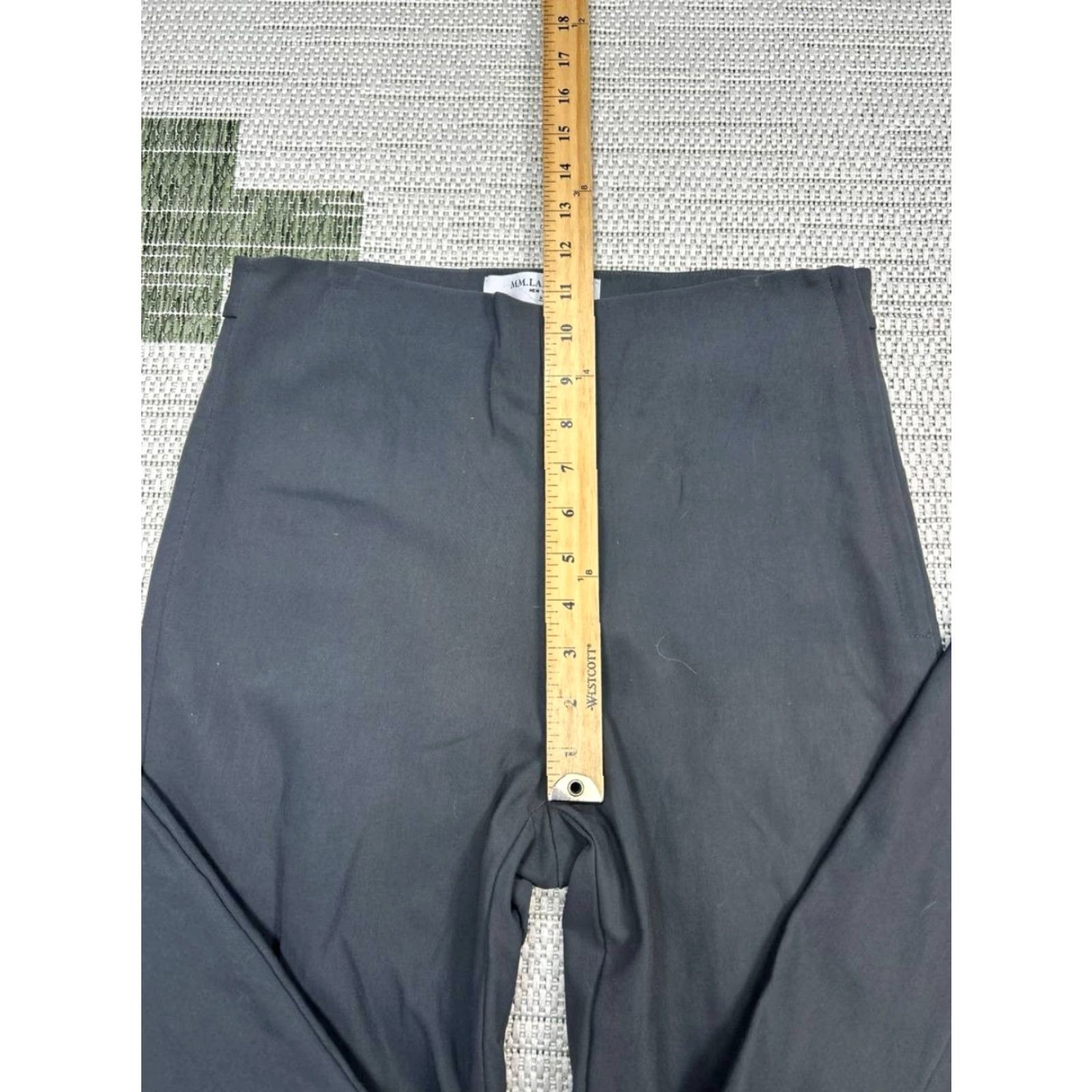 M.M.LaFleur MM Lafleur New York Oshima Pants Womens 8 Black Slim Fit Stretch Side Zip Pants Size 30" / US 8 / IT 44 - 7 Thumbnail