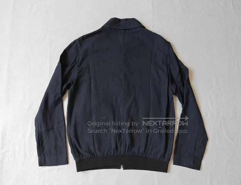 Hermes Hermes Navy Blue Cotton Thin Jacket Size US S / EU 44-46 / 1 - 8 Thumbnail