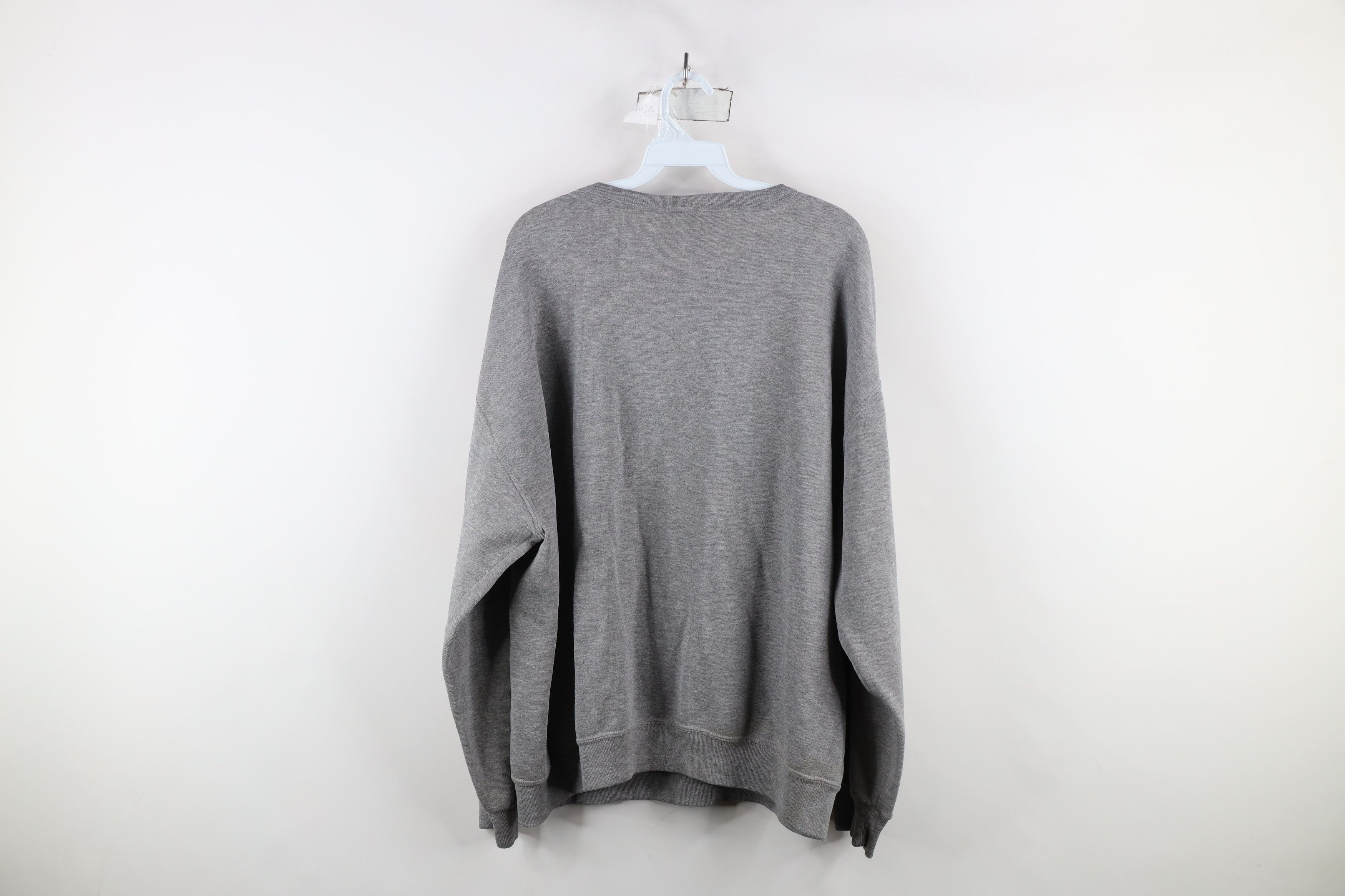 Russell Athletic × Vintage Vintage 90s Russell Athletic Blank Crewneck Sweatshirt Gray Size US XL / EU 56 / 4 - 12 Thumbnail
