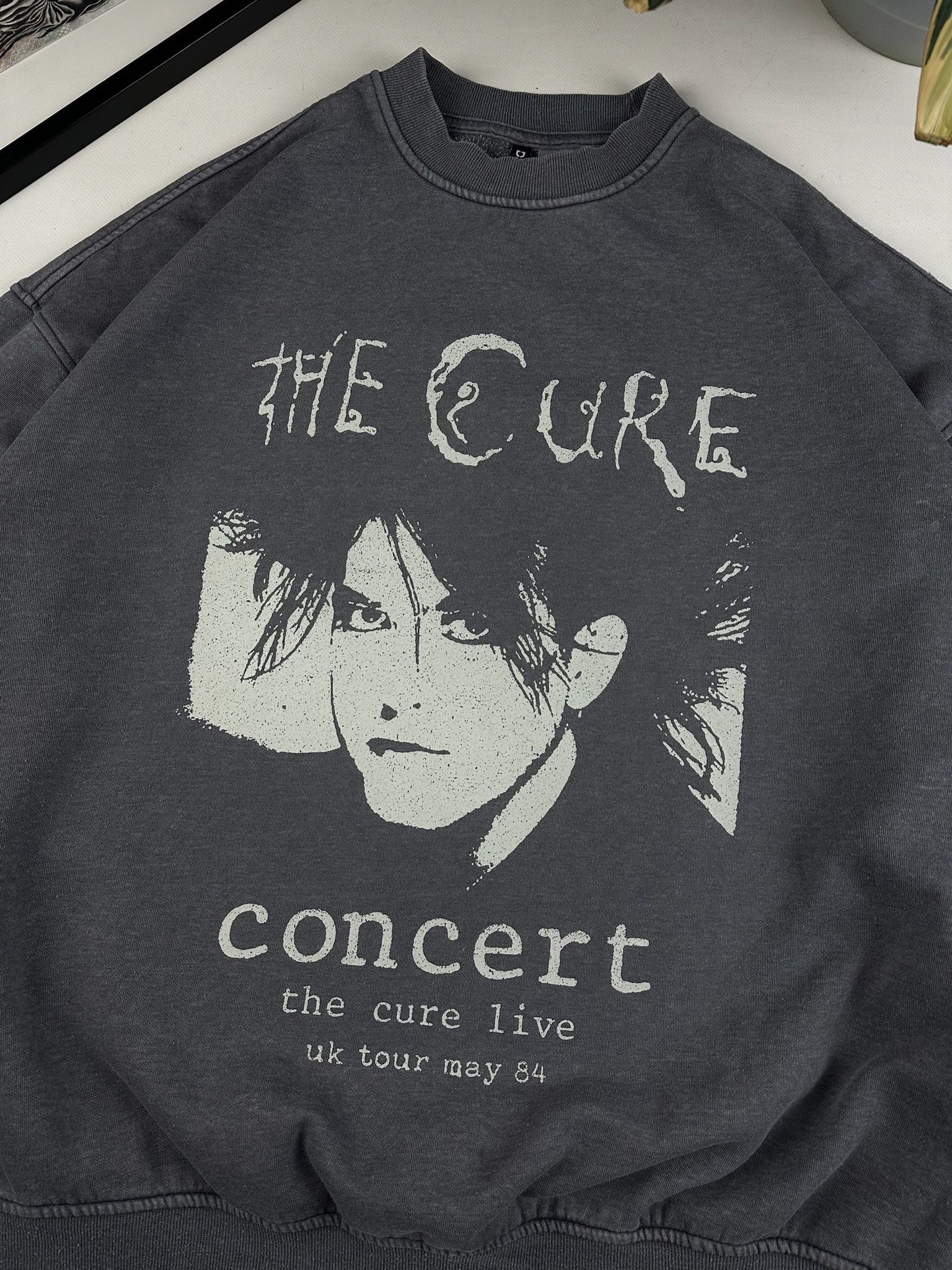 The Cure THE CURE BAND RARE WASHED OVERSIZE ROCK CREWNECK HYPE 00s Size US M / EU 48-50 / 2 - 2 Thumbnail