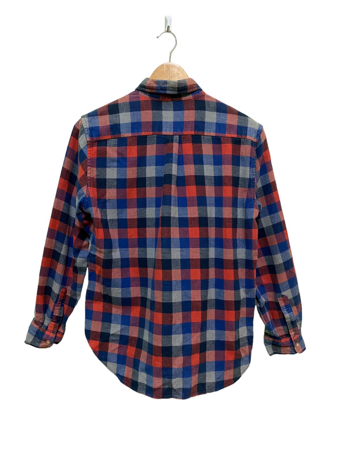 Designer × Japanese Brand × Vintage Beams Hearts Flannel Shirt Size US S / EU 44-46 / 1 - 2 Thumbnail