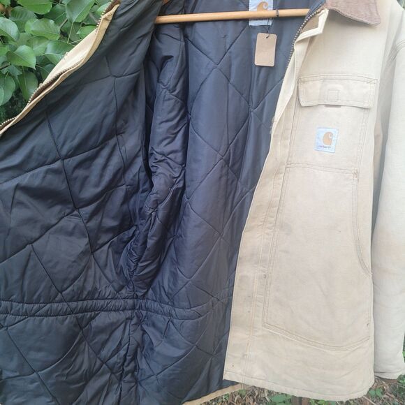 Carhartt Vtg Carhartt Artic Quilt lined Canvas Jacket Corduroy Collar Size US XXL / EU 58 / 5 - 10 Thumbnail