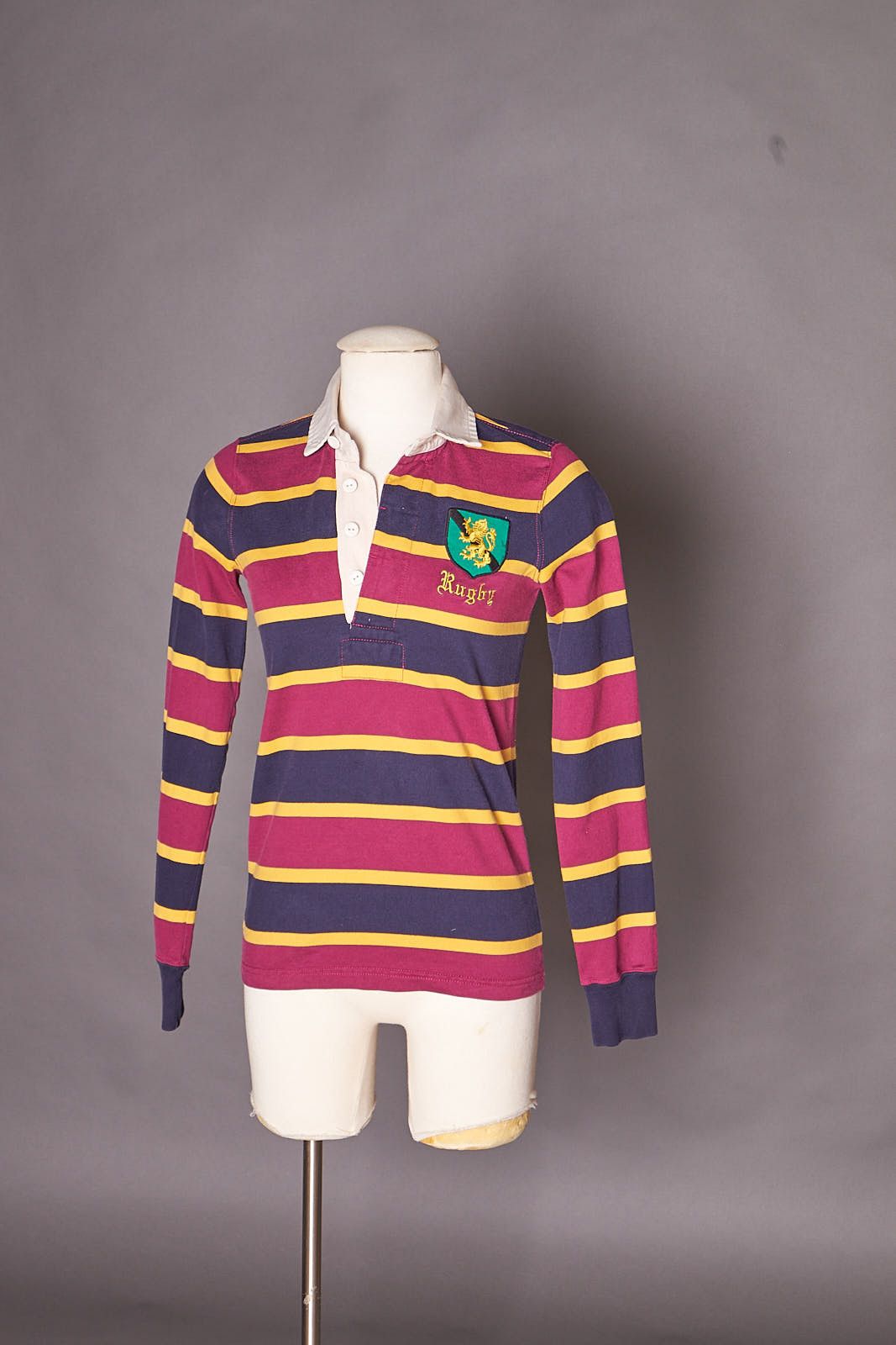 Rugby Ralph Lauren Vintage Y2K Ralph Lauren Rugby Polo Shirt Size S / US 4 / IT 40 - 8 Thumbnail