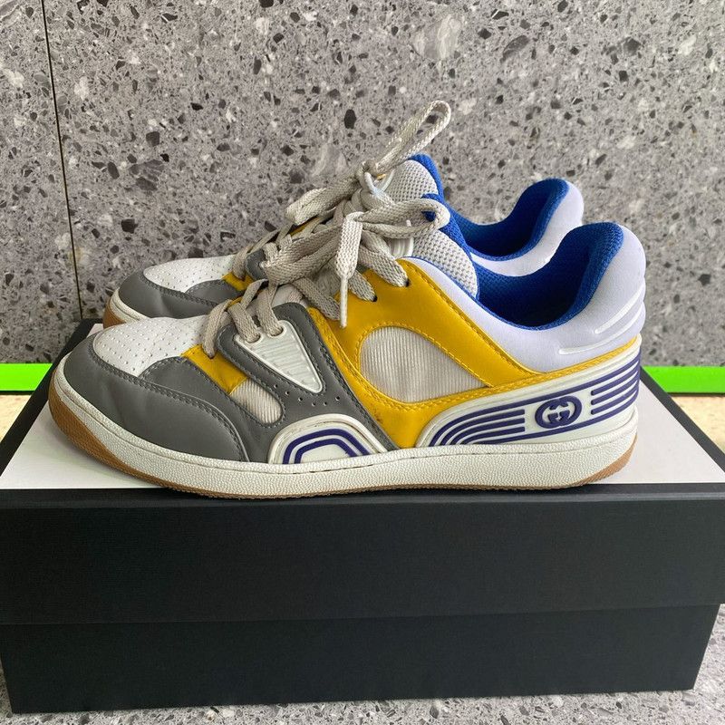Gucci Gucci Low Top Fashion Sneakers for Men 0079 Size US 8.5 / EU 41-42 - 1 Thumbnail