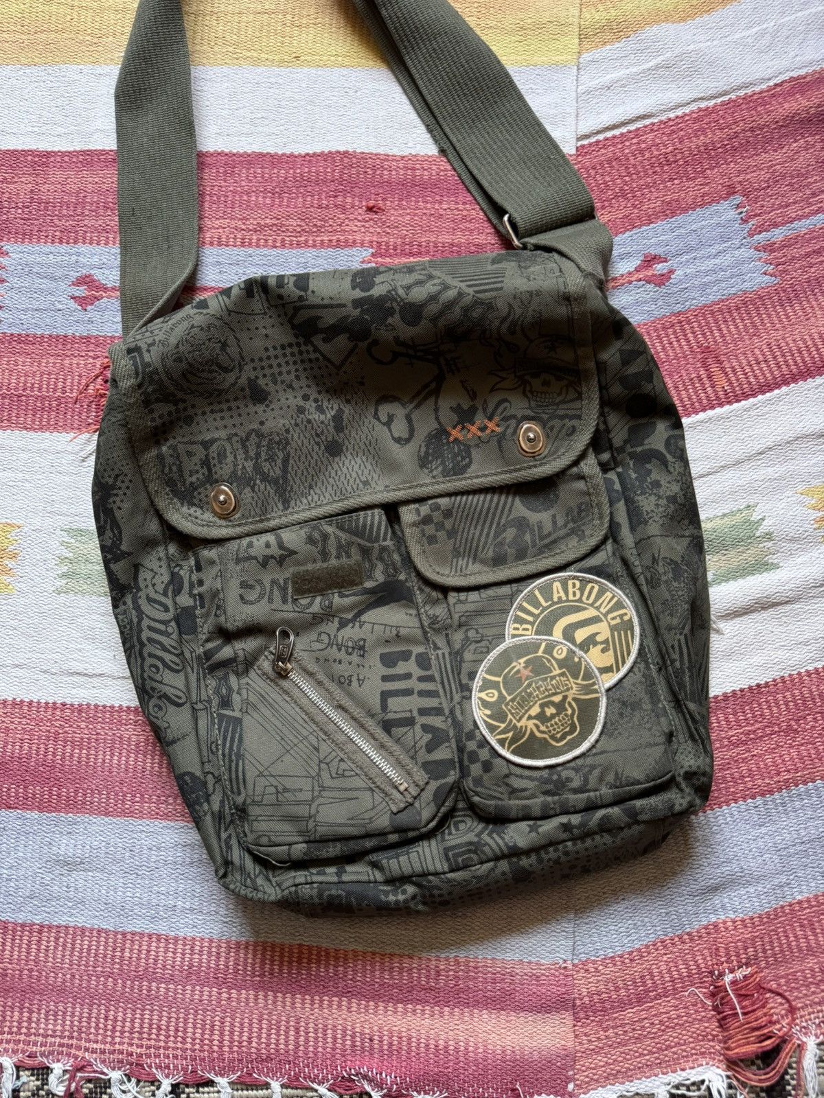 Billabong Vintage 00’s 2003 Billabong y2k Crossbody Bag Size ONE SIZE - 2 Thumbnail