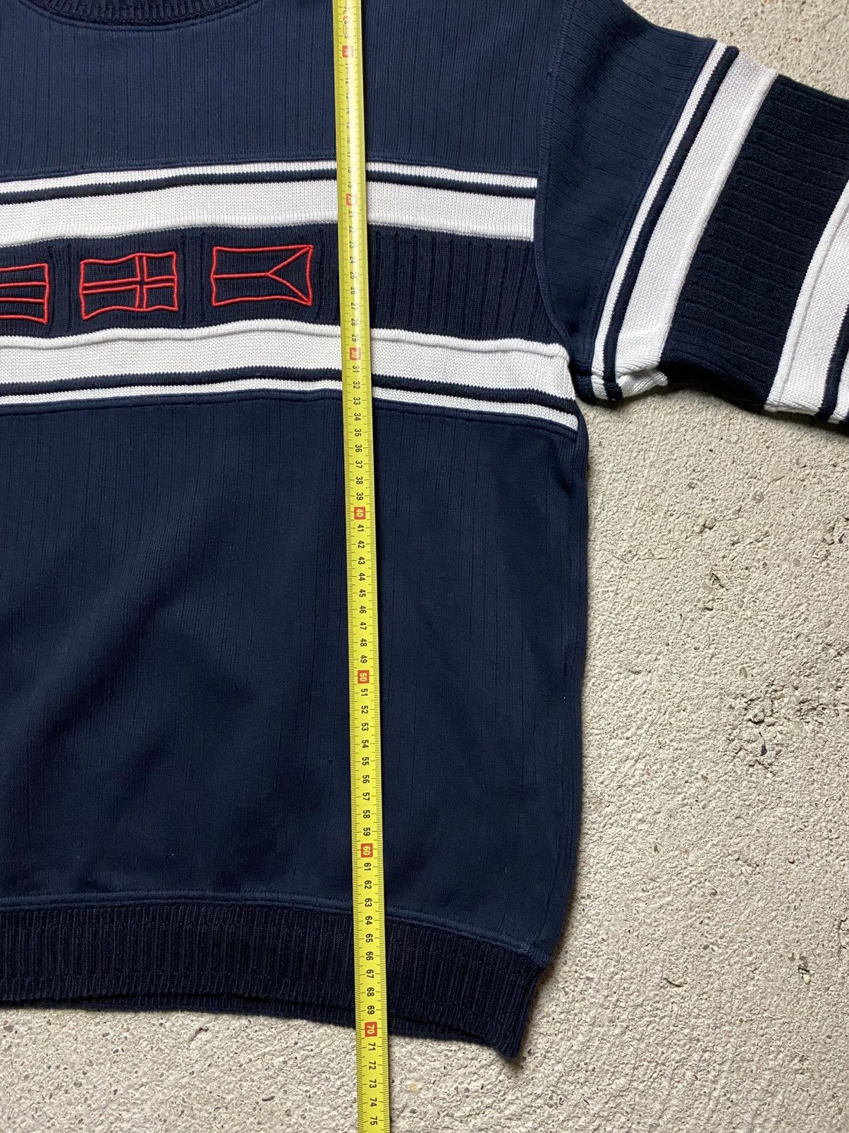 Carlo Colucci Carlo colluci knitwear sweater navy scandinavia czech Size US L / EU 52-54 / 3 - 13 Thumbnail