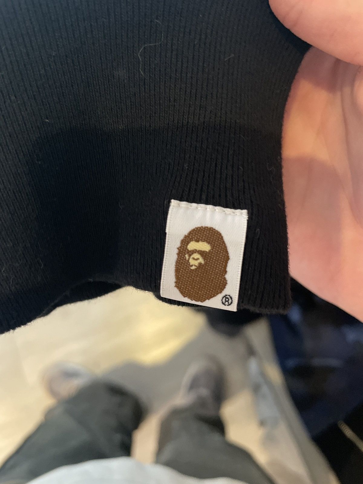 Bape Bape Two Tone Full Zip Hoodie Black/Blue L Size US L / EU 52-54 / 3 - 5 Thumbnail
