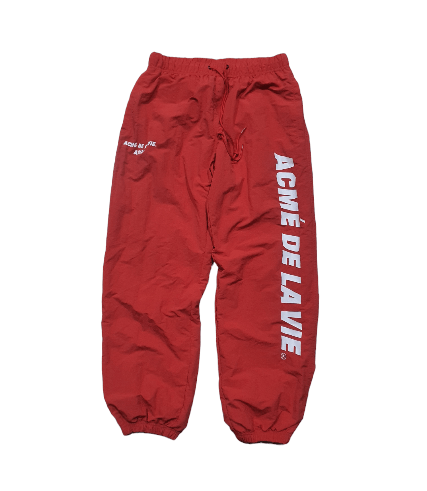 Acme Clothing ADLV Acme De La Vie Big Logo Nylon Track Pants Size US 26 / EU 42 - 1 Thumbnail