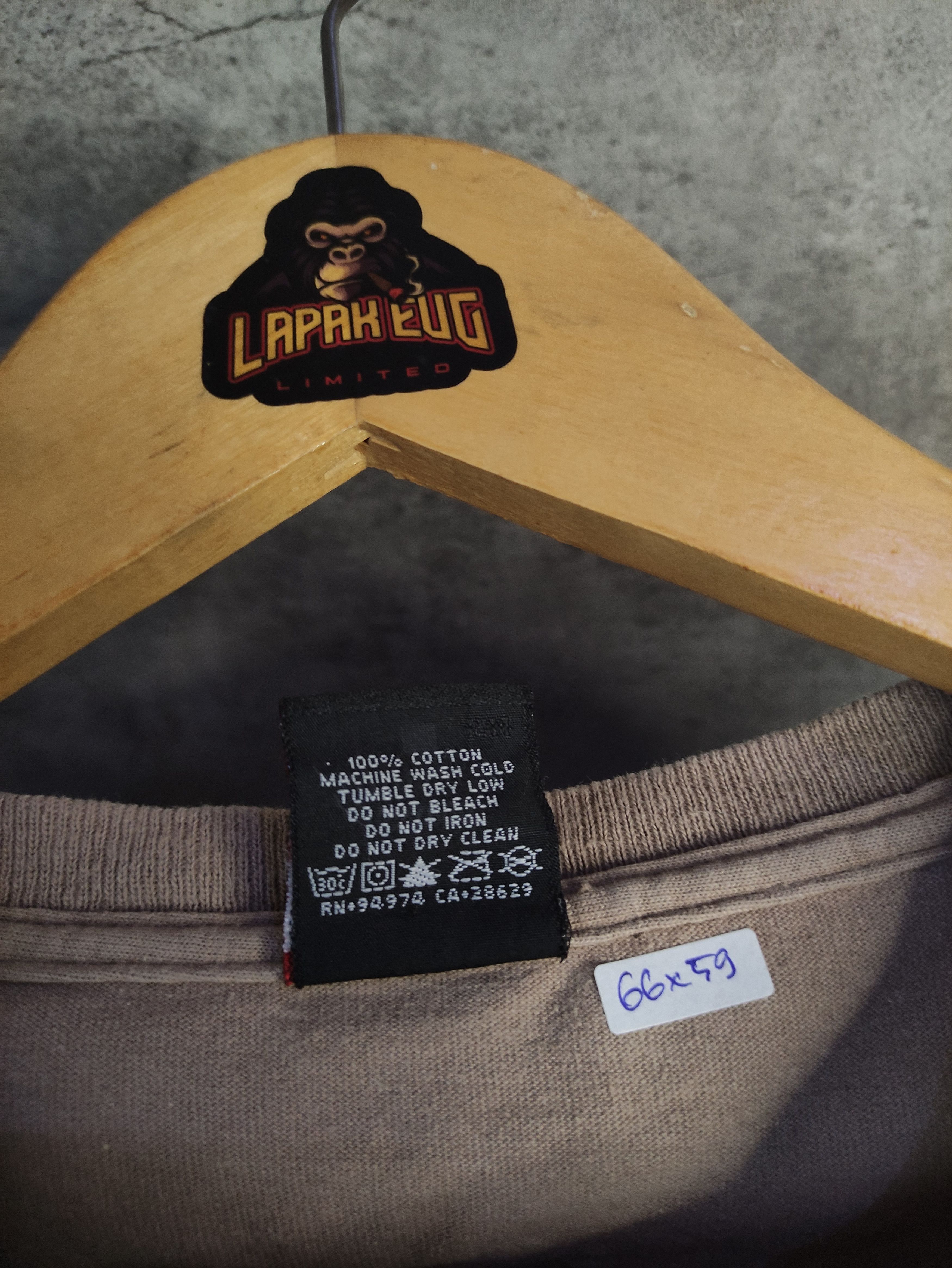 Stussy Vintage - Tshirt Stussy Old Skull Tribe Los Angeles Chapter 