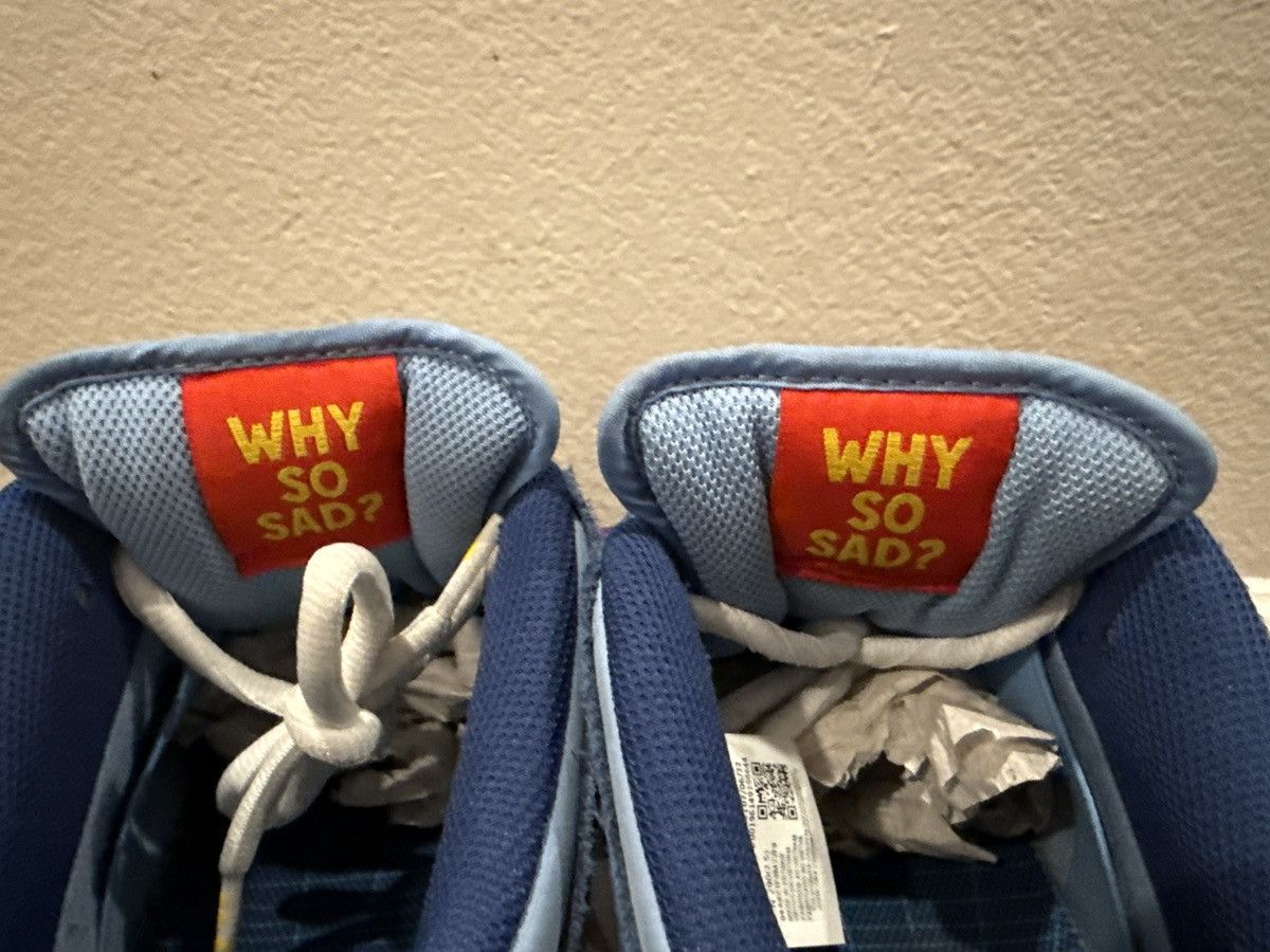 Nike SB Nike SB Dunk Low “Why So Sad?” Size US 11 / EU 44 - 6 Thumbnail