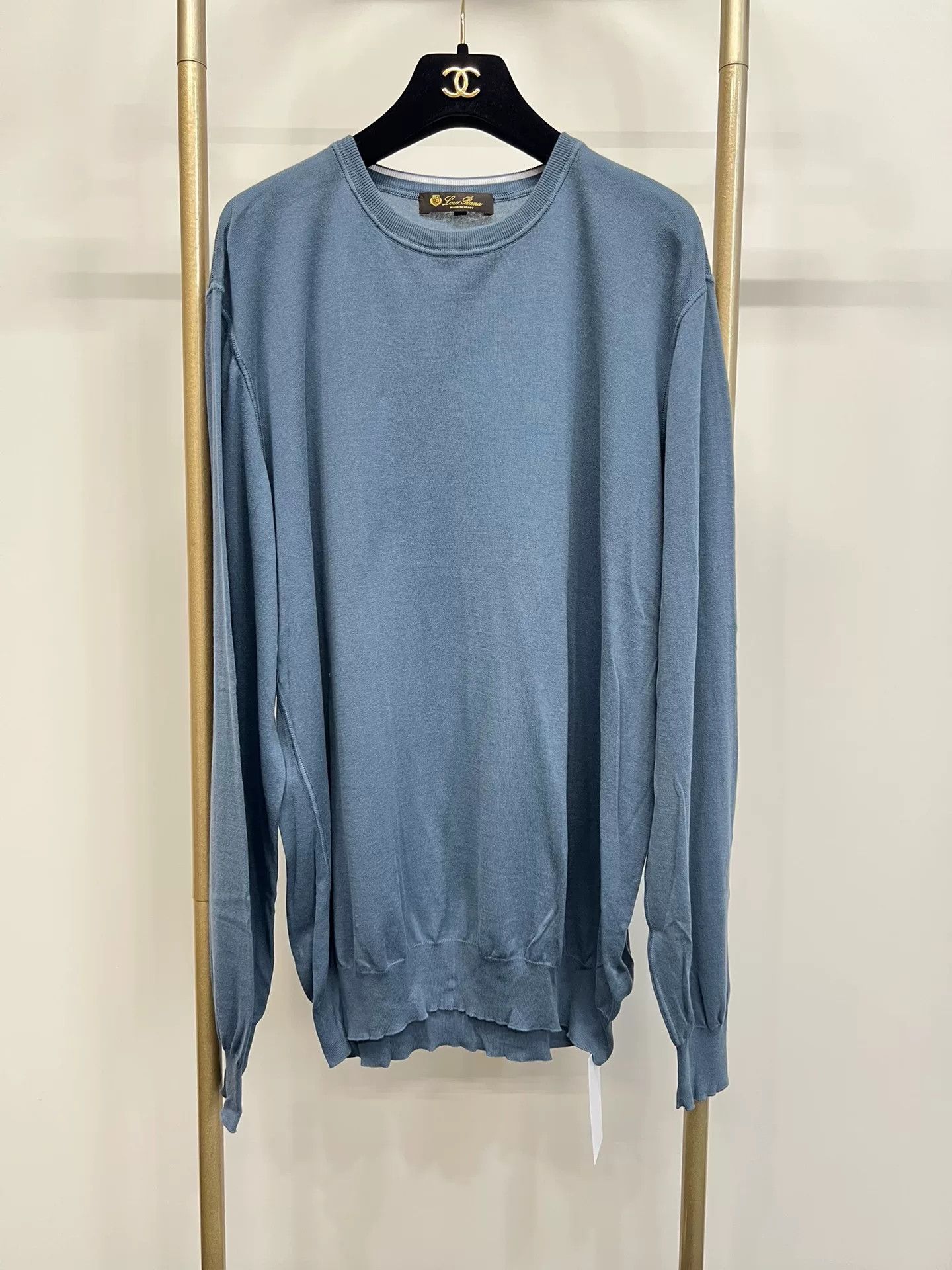 Loro Piana Loro Piana Knit Long-Sleeve T-Shirt Size 58 Size US XXL / EU 58 / 5 - 1 Thumbnail