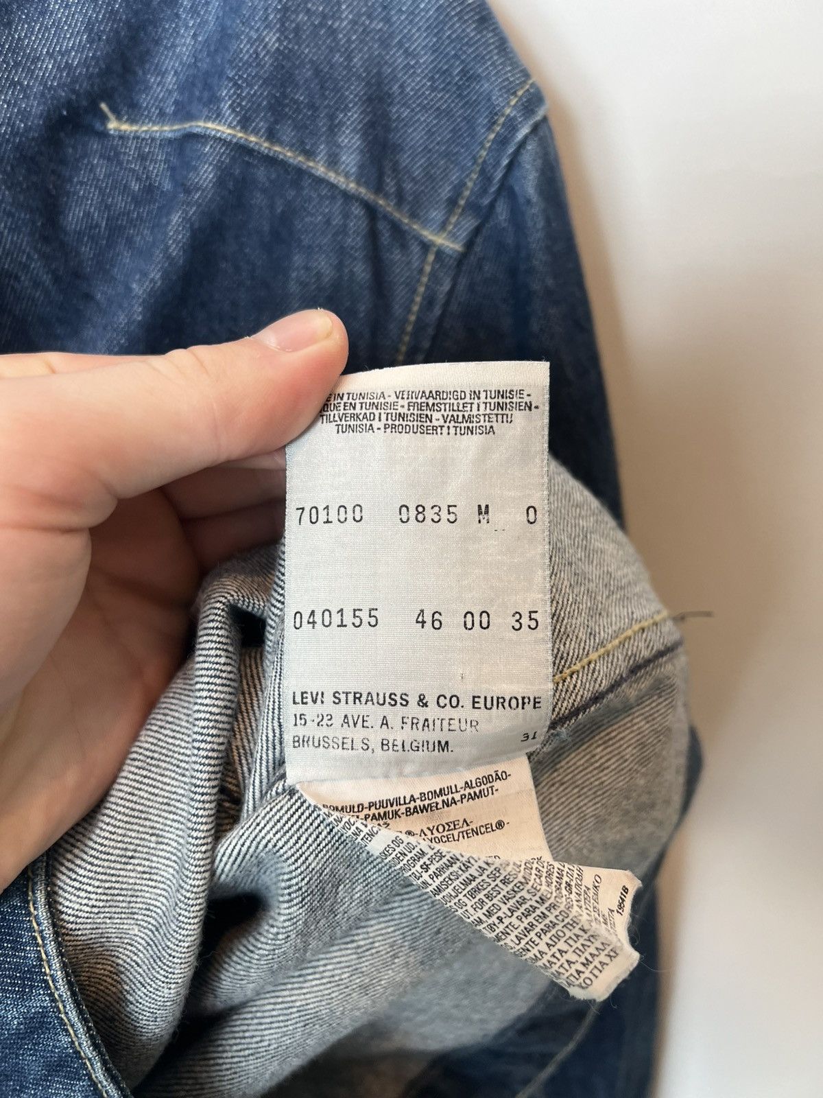 Levi's Vintage Clothing Levis Engineered Jeans Vintage Snap Button Denim Jacket Size US M / EU 48-50 / 2 - 10 Thumbnail