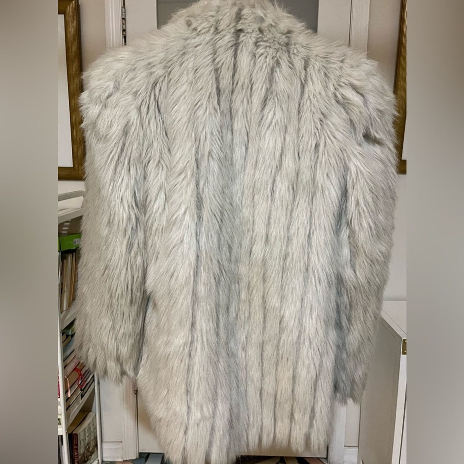 Vintage Vintage- Intrigue- Faux Fur Coat - Sz 16 Size XXL / US 16-18 / IT 52-54 - 4 Thumbnail