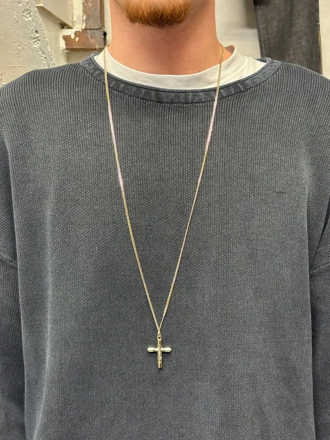 Givenchy Givenchy Gold Metal Cross Necklace Size ONE SIZE - 2 Thumbnail