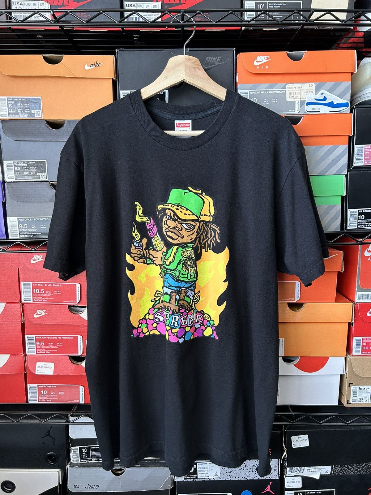 Supreme Molotov finiture kid tee mens