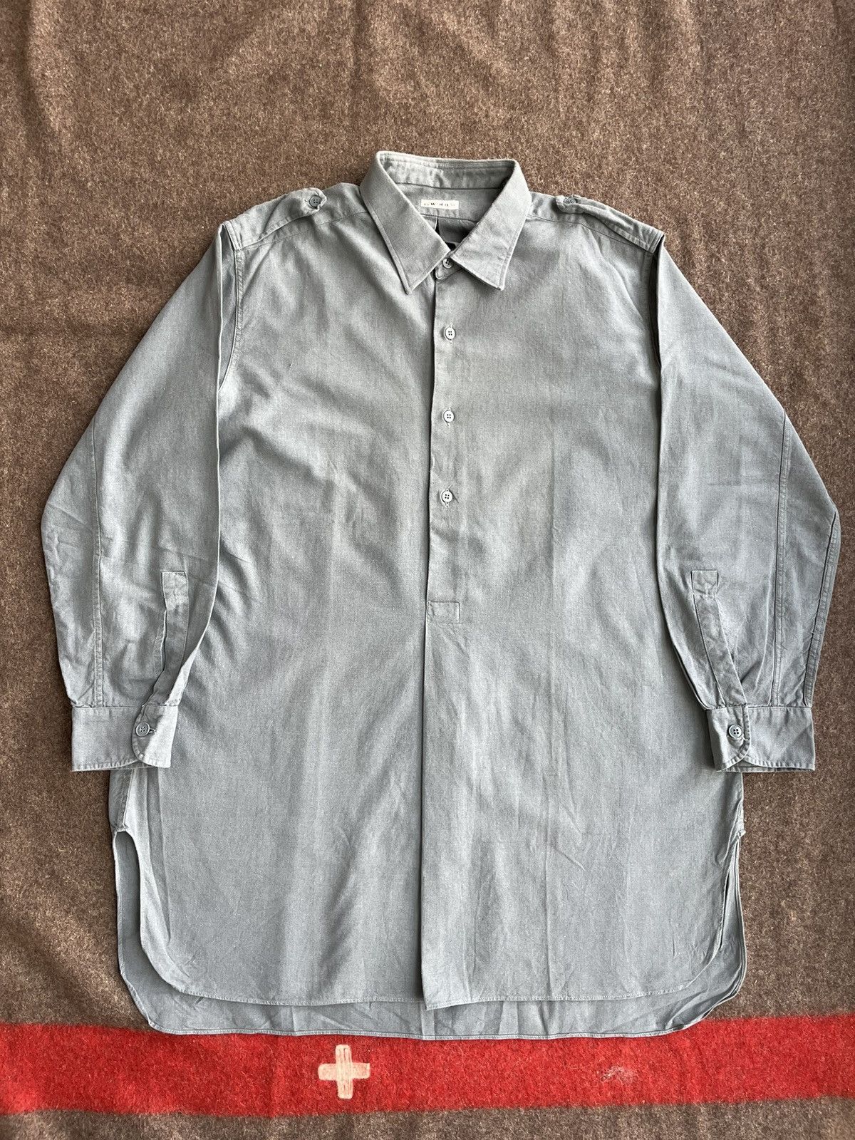 Vintage Soupla Long Military Engineered Garments Style Shirt Size US M / EU 48-50 / 2 - 1 Thumbnail