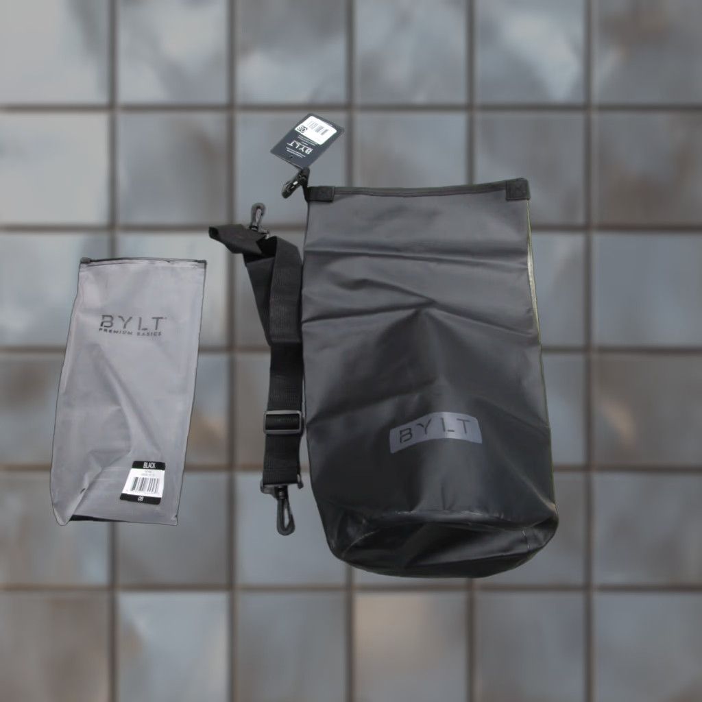 Vintage BYLT Duffle Bag Men Travel Sling Crossbody Black Adult Medium–Size Lightweight PU Purse Gym Duffle Size ONE SIZE - 1 Thumbnail