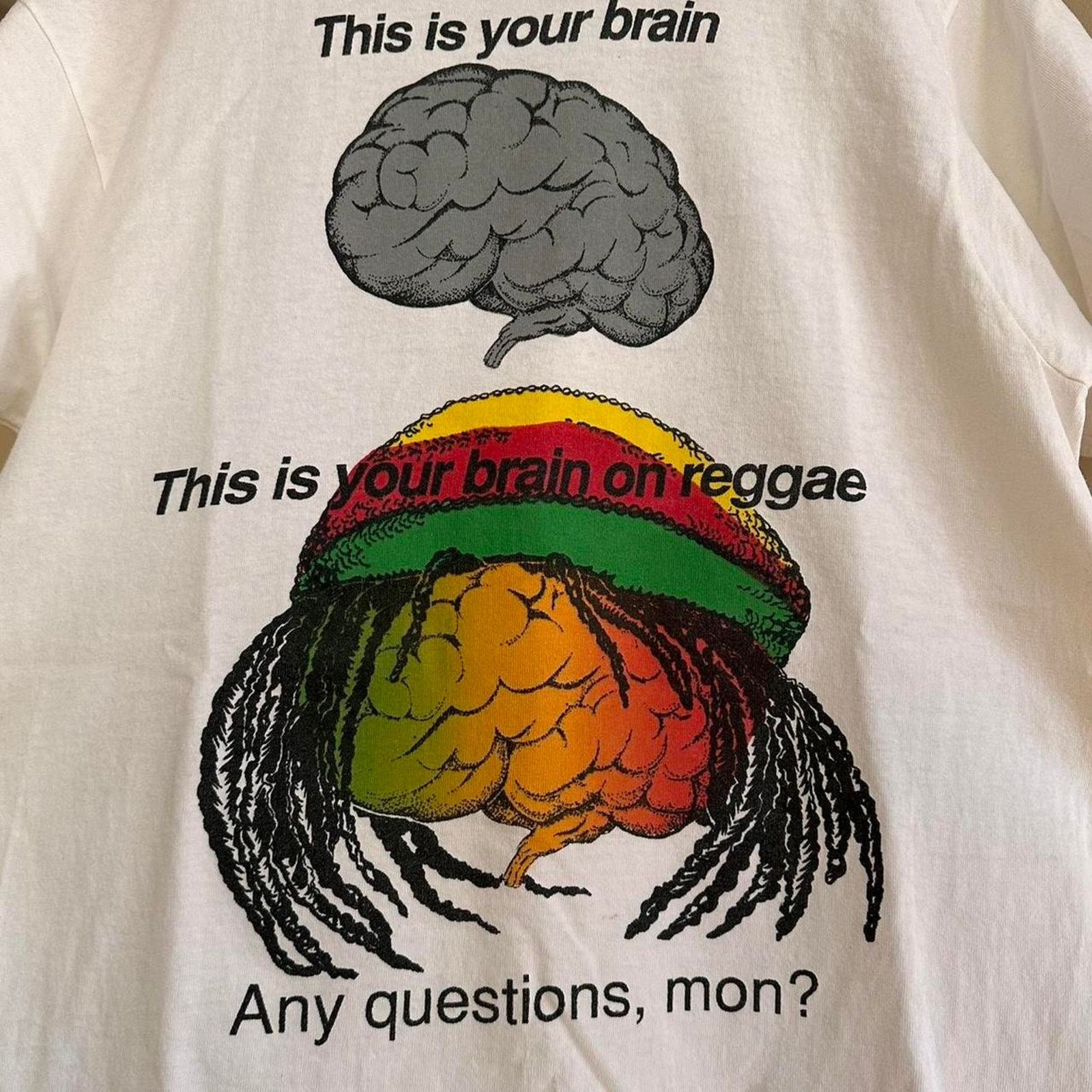 Fashion Victim × Vintage Vintage 1990 Fashion Victim Reggae Shirt Size US L / EU 52-54 / 3 - 3 Thumbnail