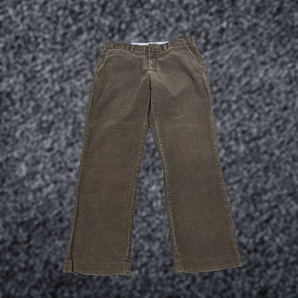 J.Crew J.Crew Pants Mens 33x32 Brown 100% Cotton Corduroy Classic Fit Preppy Casual Workwear Chino Pants Mens Brown Corduroy Classi Fits Size US 33 - 1 Thumbnail