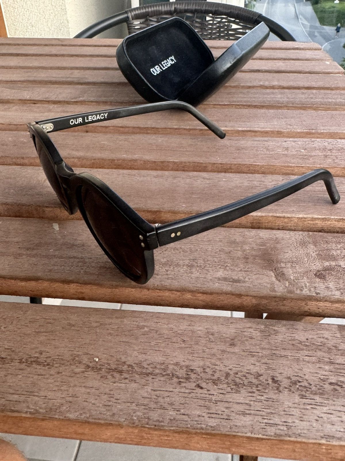 Our Legacy Our Legacy m Bold handmade sunglasses Size ONE SIZE - 9 Thumbnail