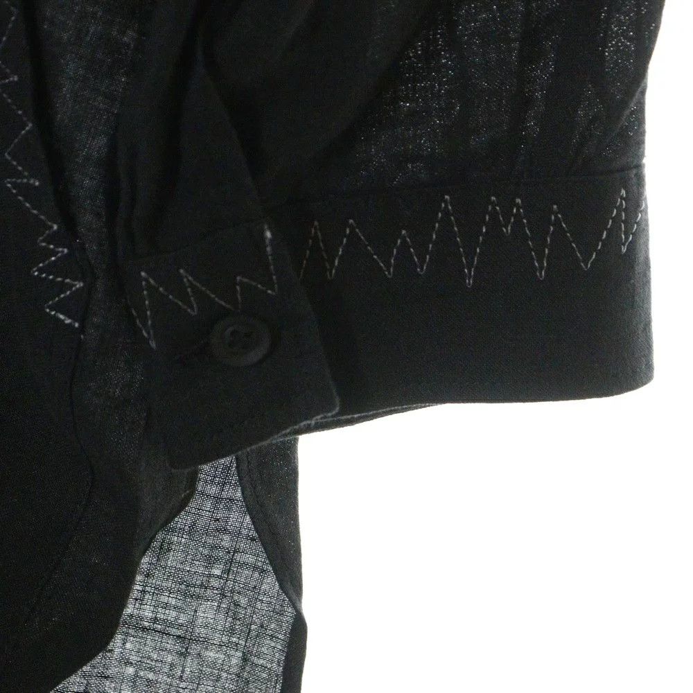 Yohji Yamamoto Yohji Yamamoto POUR HOMME//24SS M-Belt Zigzag STB Shirt Size US M / EU 48-50 / 2 - 5 Thumbnail