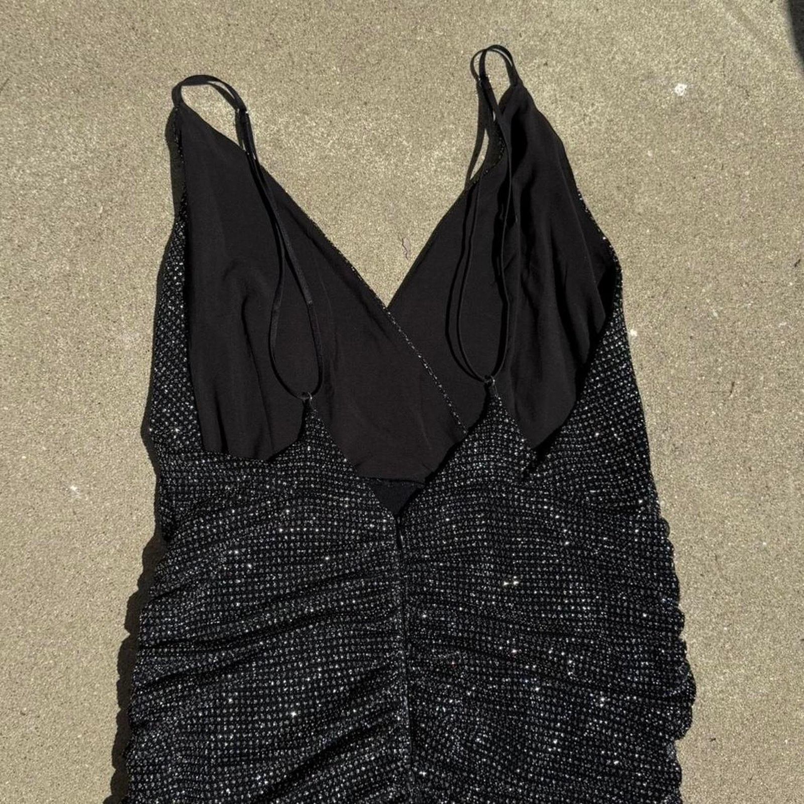 For Love & Lemons 💎 For Love & Lemons margaux Glitter Buckle Mini Dress Size L / US 10 / IT 46 - 6 Thumbnail