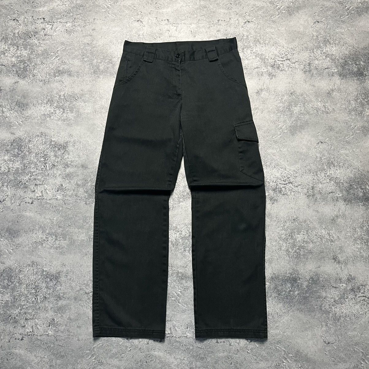 Dickies × Vintage Vintage Dickies Redhawk Black Cargo Workwear Pants Y2K Size US 28 / EU 44 - 1 Thumbnail