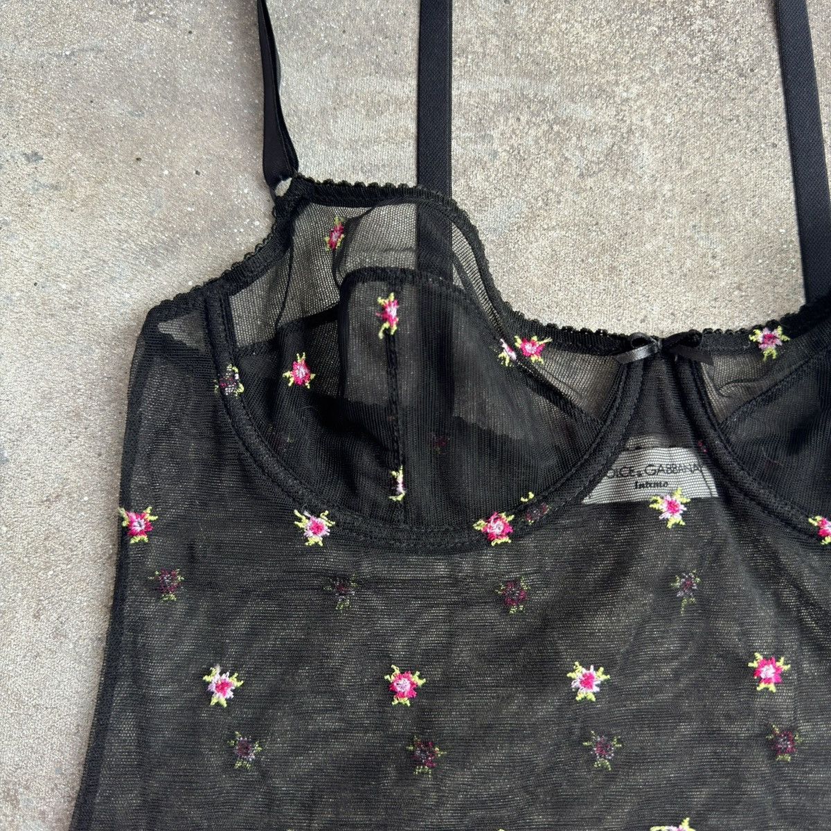 Dolce & Gabbana Dolce & Gabbana Vintage Amazing Mesh Tank Top Size M / US 6-8 / IT 42-44 - 2 Thumbnail