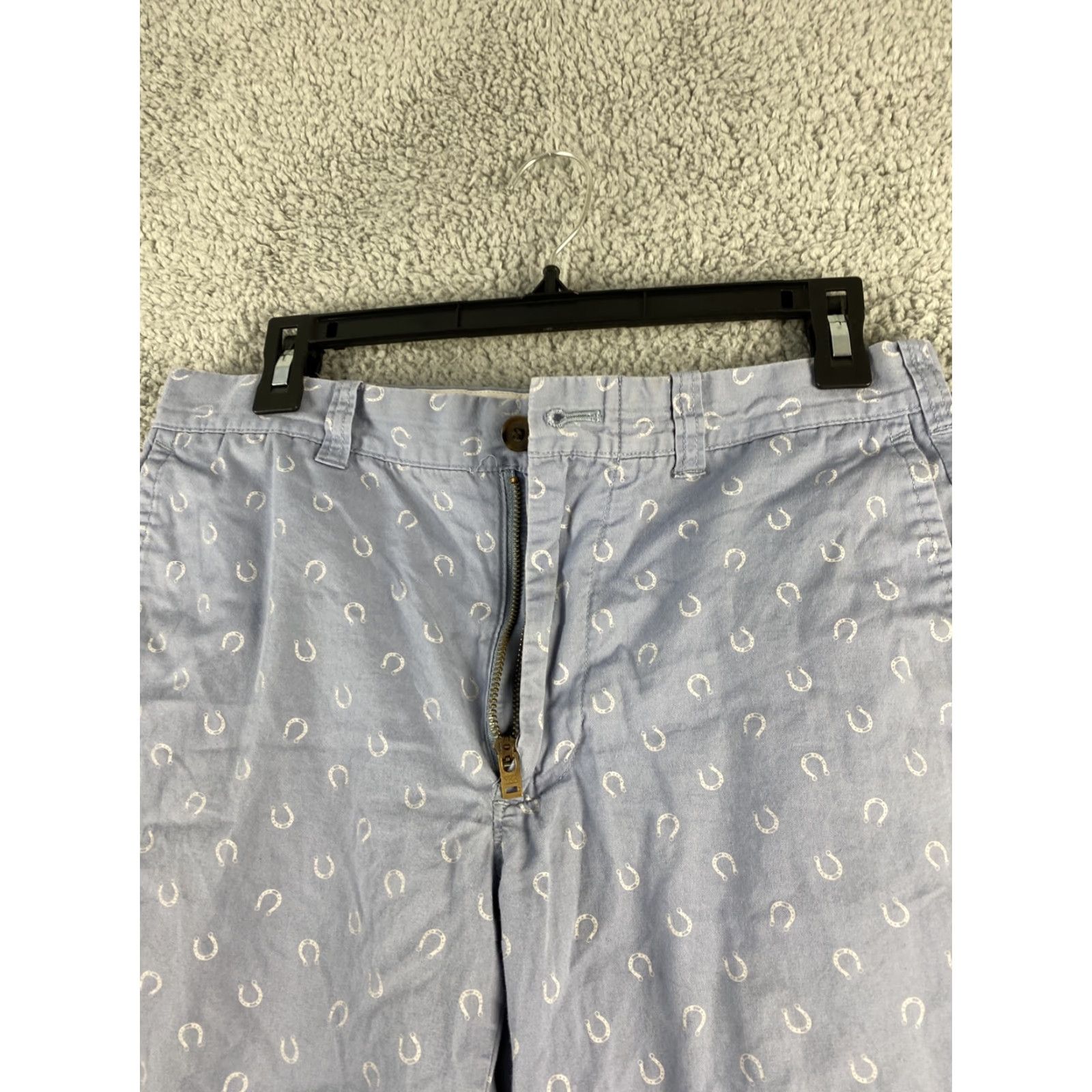 J.Crew J. Crew Men's Short 31W Reade Chino Walking Shorts Teal 37-29 Size US 31 - 2 Thumbnail