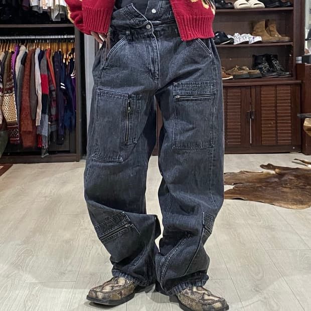 Y/Project Pilot pop-up denim Size US 32 / EU 48 - 1 Thumbnail