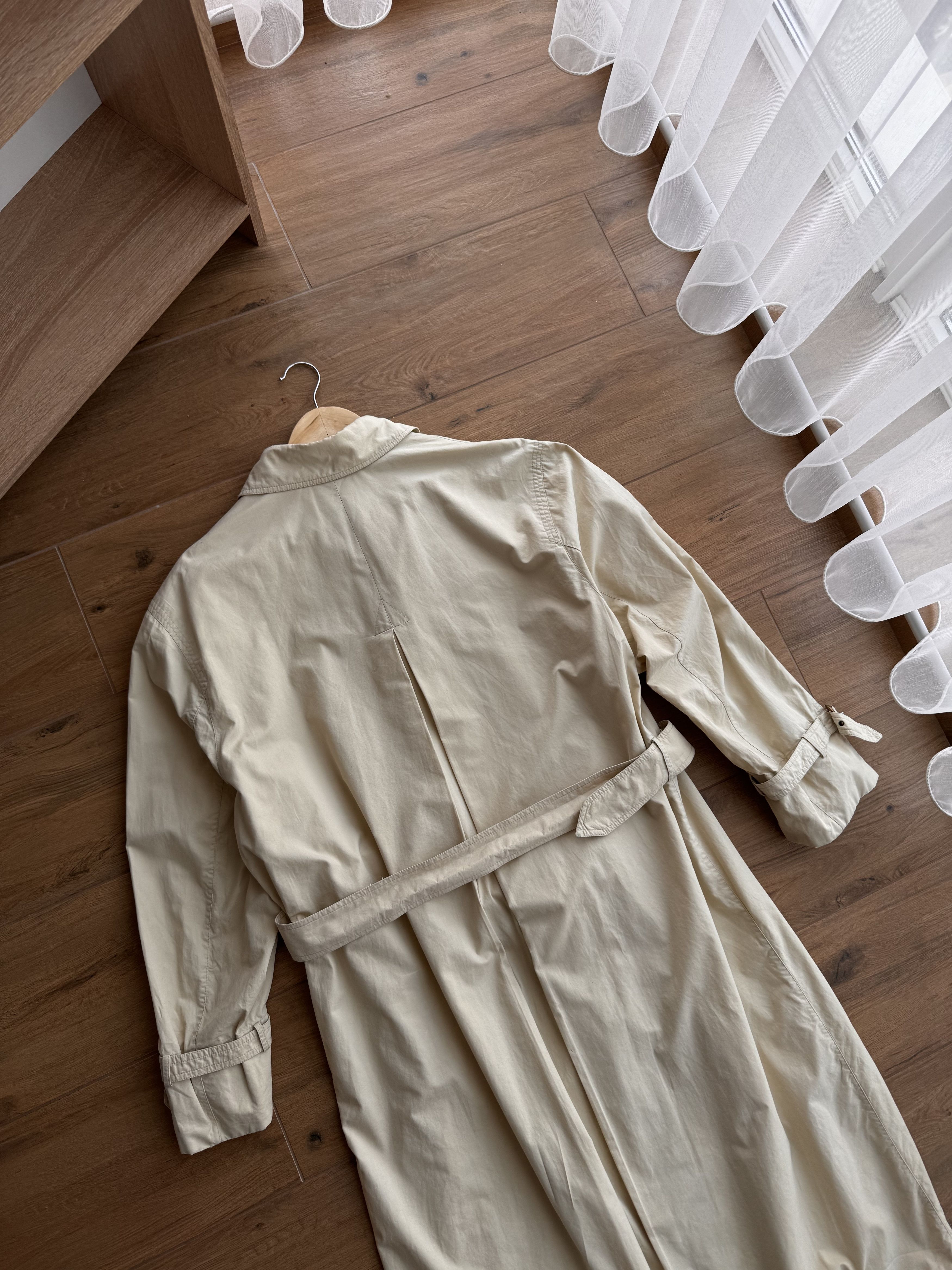 Vintage Herno Made in Italy Luxury Beige Long Coat