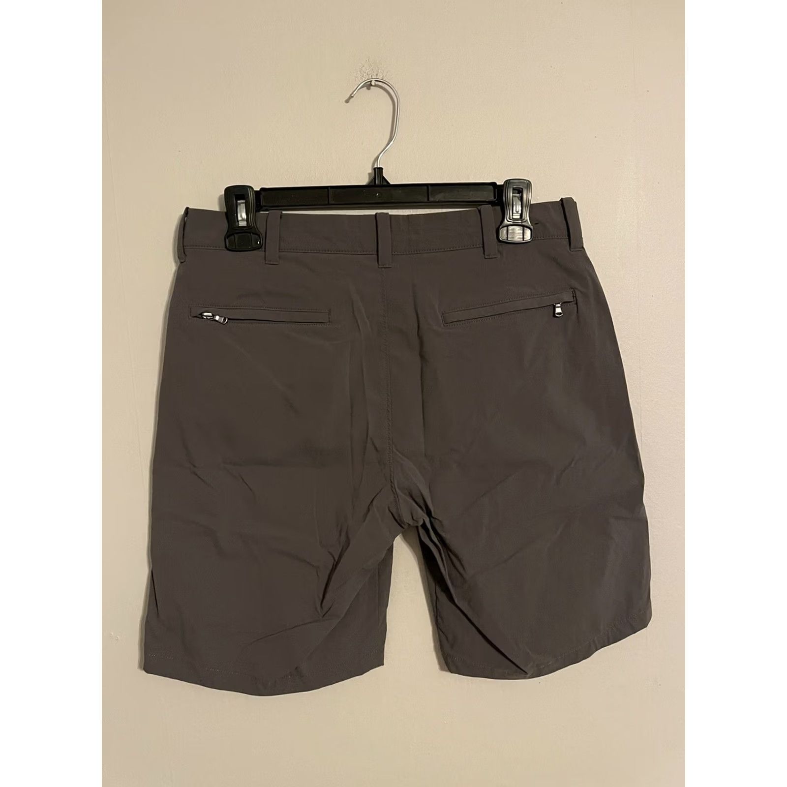 J.Crew J.CREW Chino Shorts Golf Tech Stretch Nylon Gray Men's 29 9L Size US 29 - 3 Thumbnail