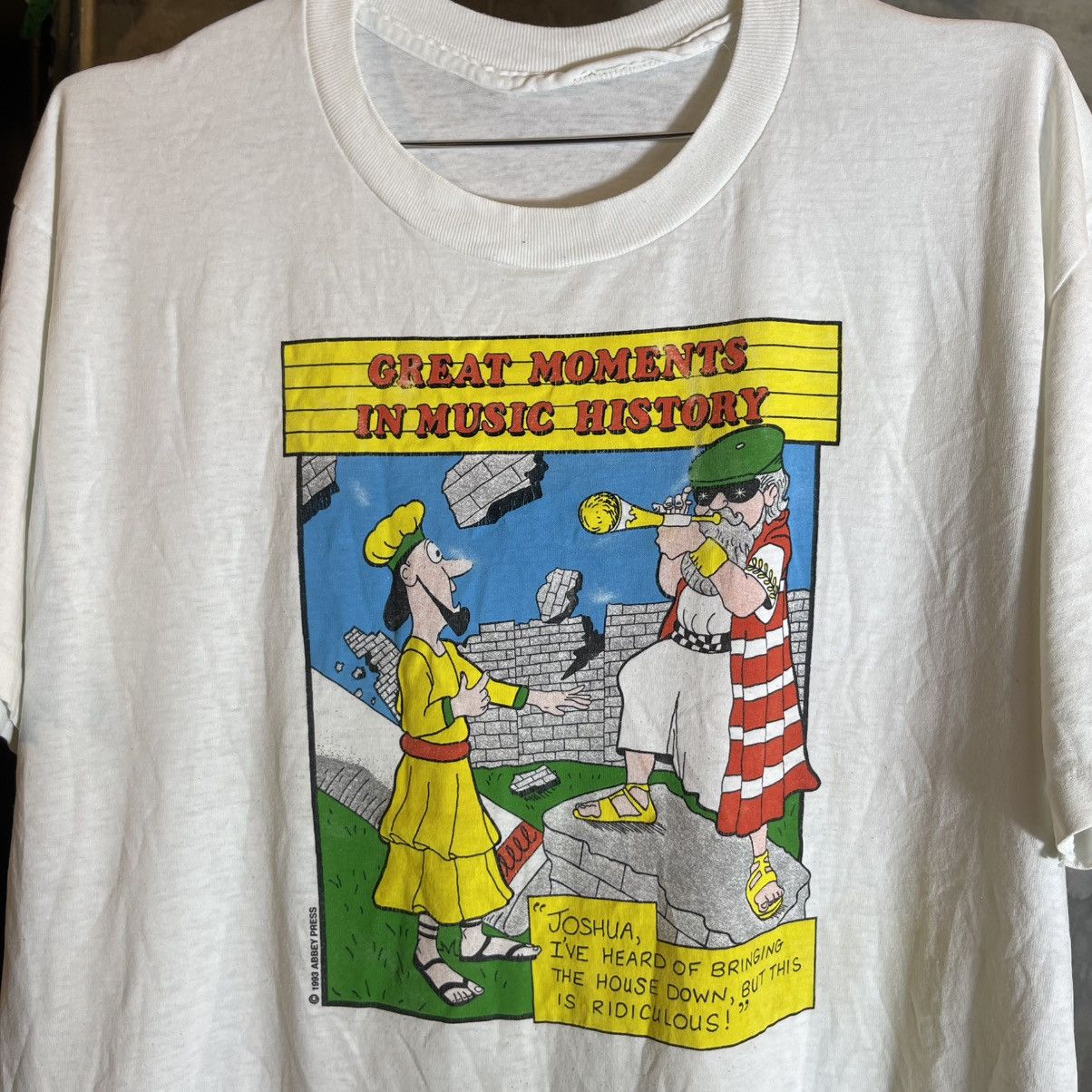 Vintage 90s Great moment in music history t-shirt