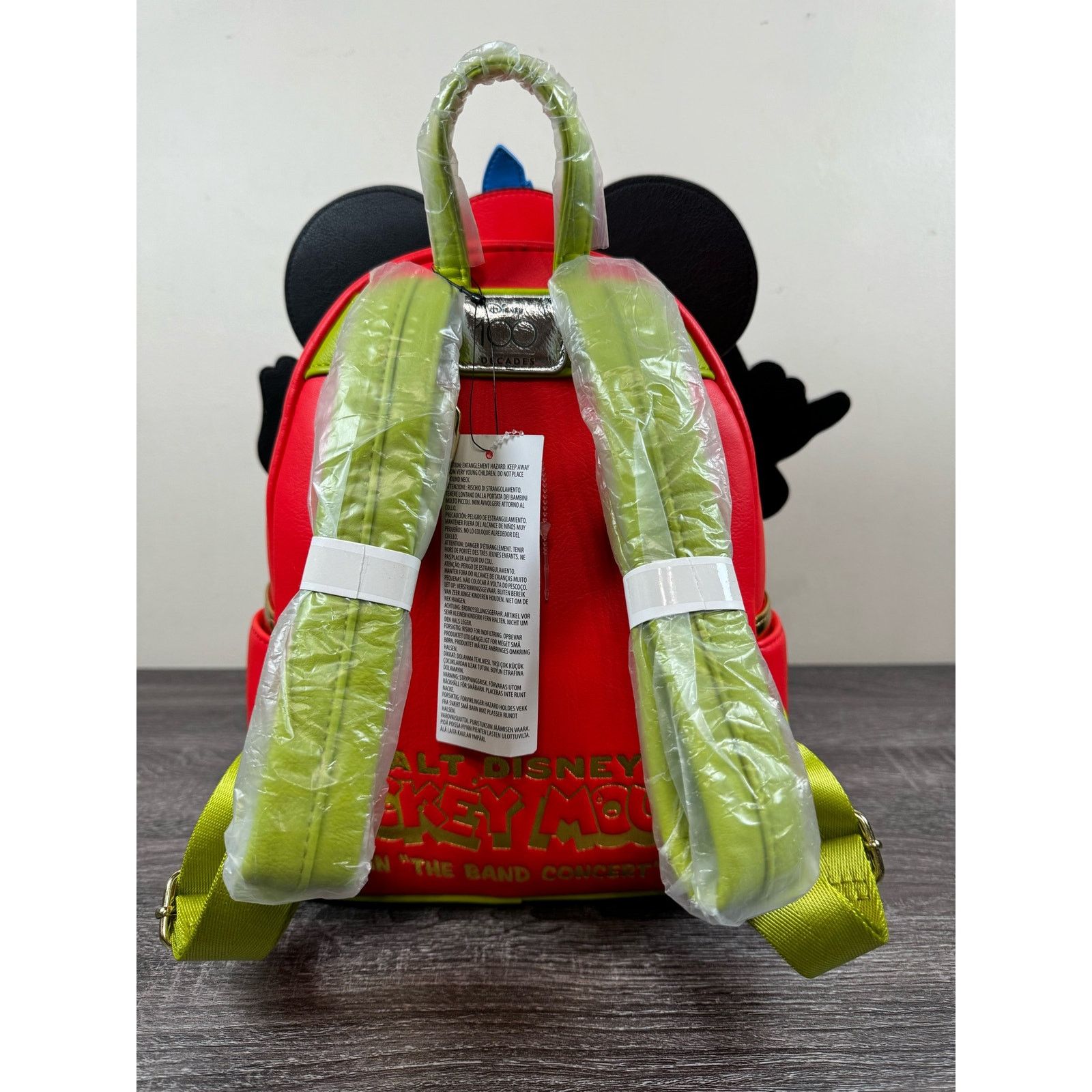 Disney Disney Loungefly Backpack Red Mickey Mouse The Band Concert Size ONE SIZE - 3 Thumbnail