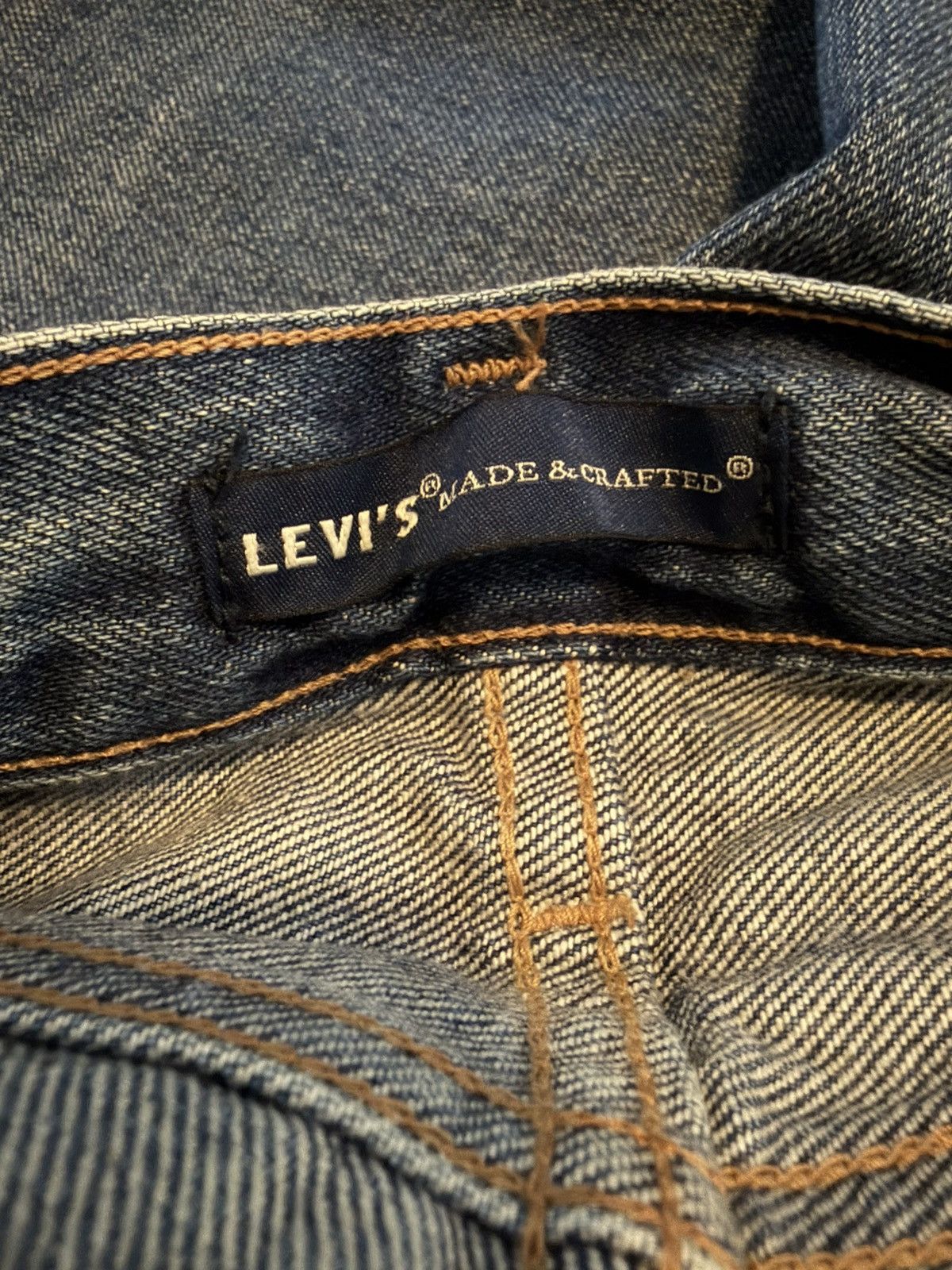 Levi's Made & Crafted Levis 511 Slim Made and Crafted Japan Selvedge Jeans 34x34 Size US 34 / EU 50 - 6 Thumbnail