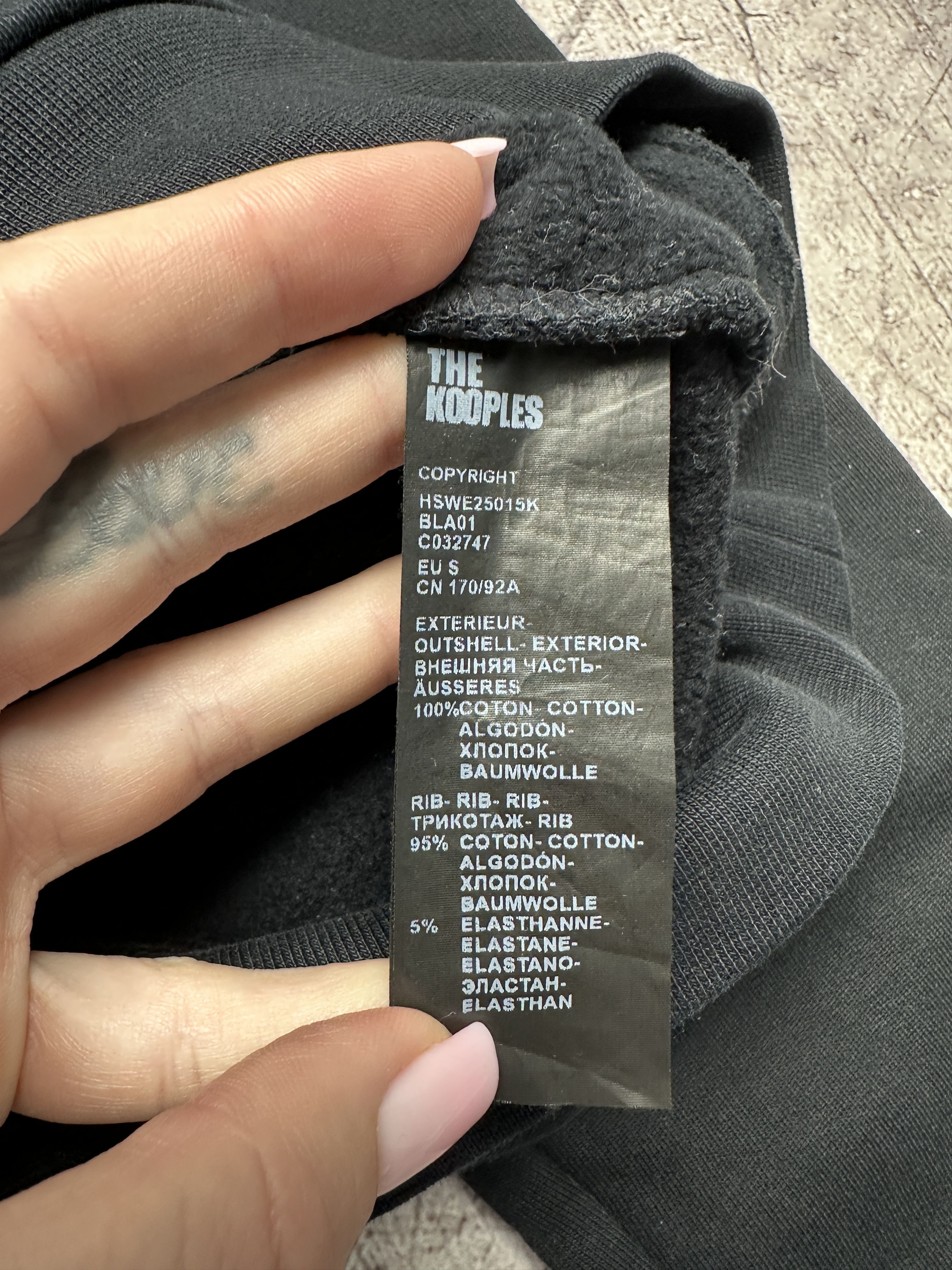 The Kooples The Kooples Mens Hoodie Size US S / EU 44-46 / 1 - 7 Thumbnail