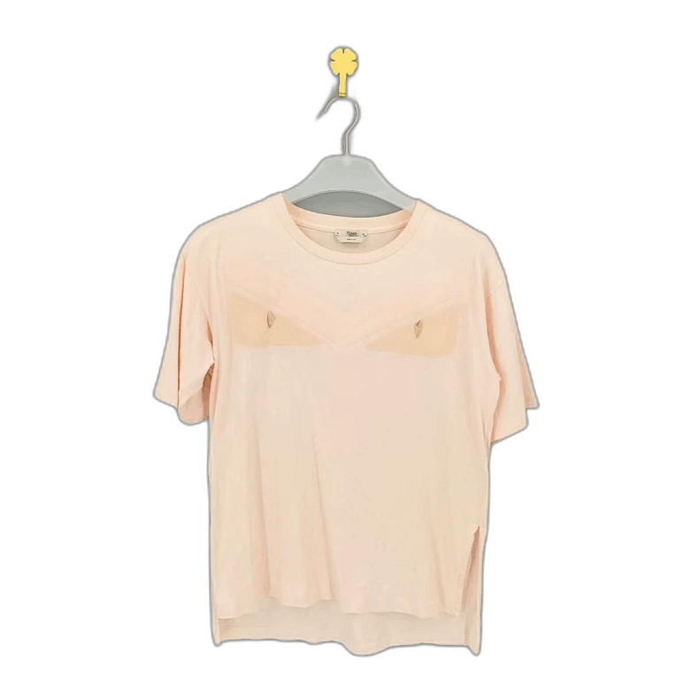 Fendi Fendi Pink Short Sleeve T-Shirt for Women Size US S / EU 44-46 / 1 - 1 Thumbnail