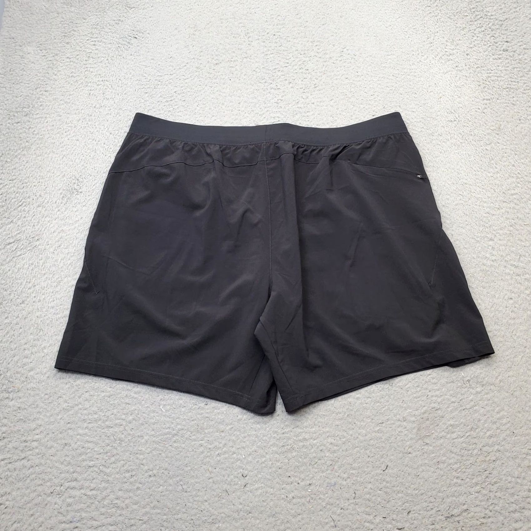 Vintage VRST Golf Shorts Mens 2XL Black Performance Compression Liner Pull On 7" Inseam Size US 39 - 2 Thumbnail