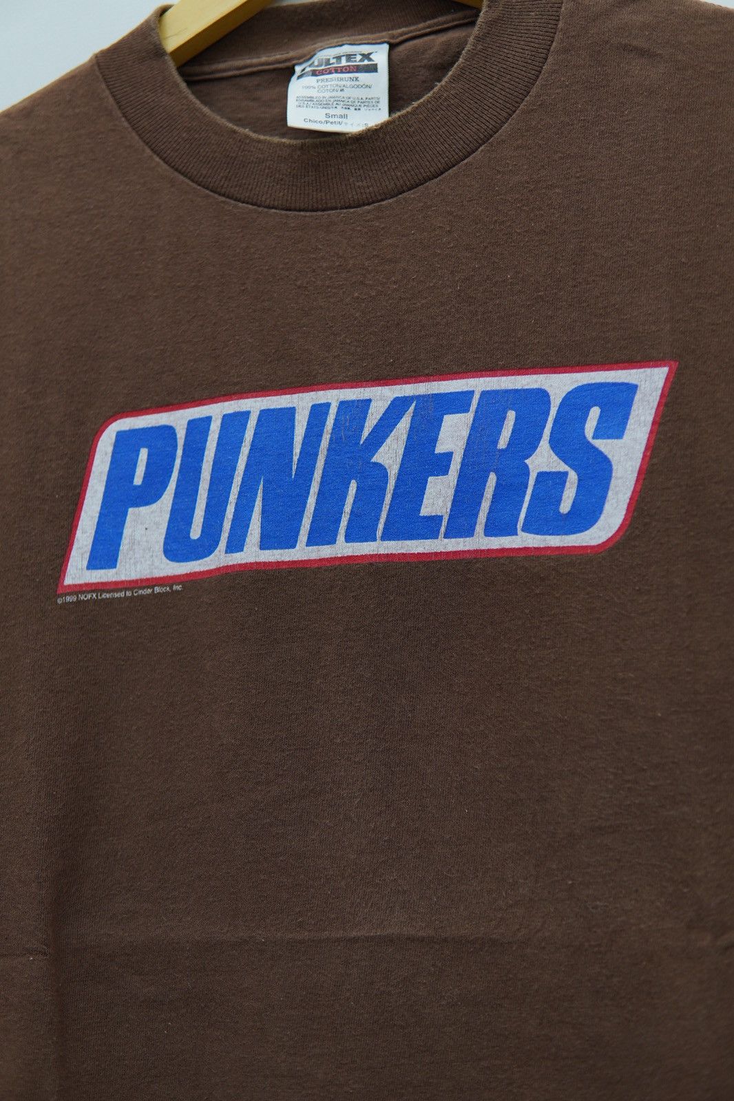 Band Tees Vintage 90s NOFX PUNKERS Size US S / EU 44-46 / 1 - 4 Thumbnail